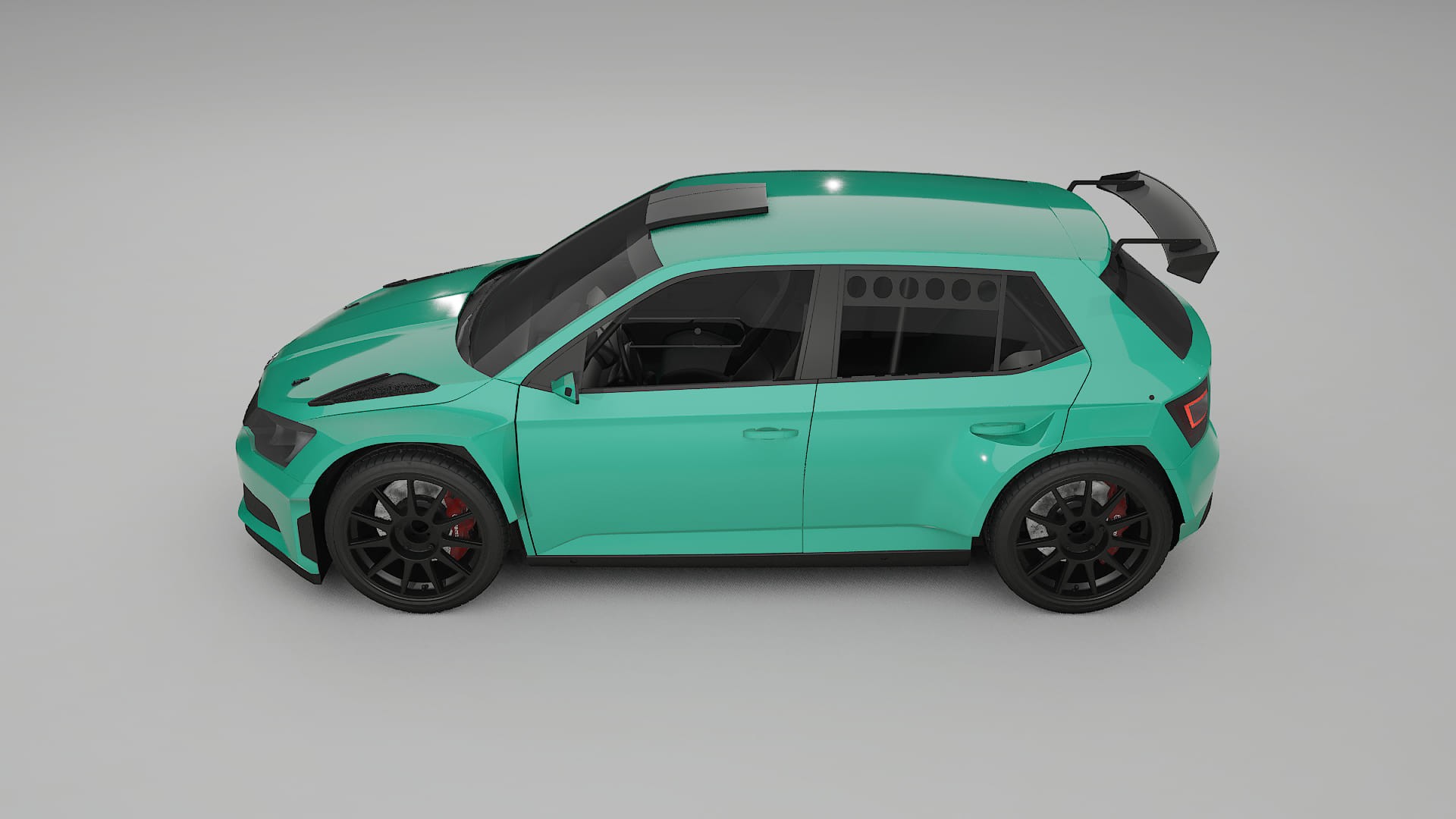 Škoda Fabia R5 6V Film de Protecție pentru Vopsea TPU | JEWEL PPF cu Schimbare de Culoare – Kit Complet Predecupat