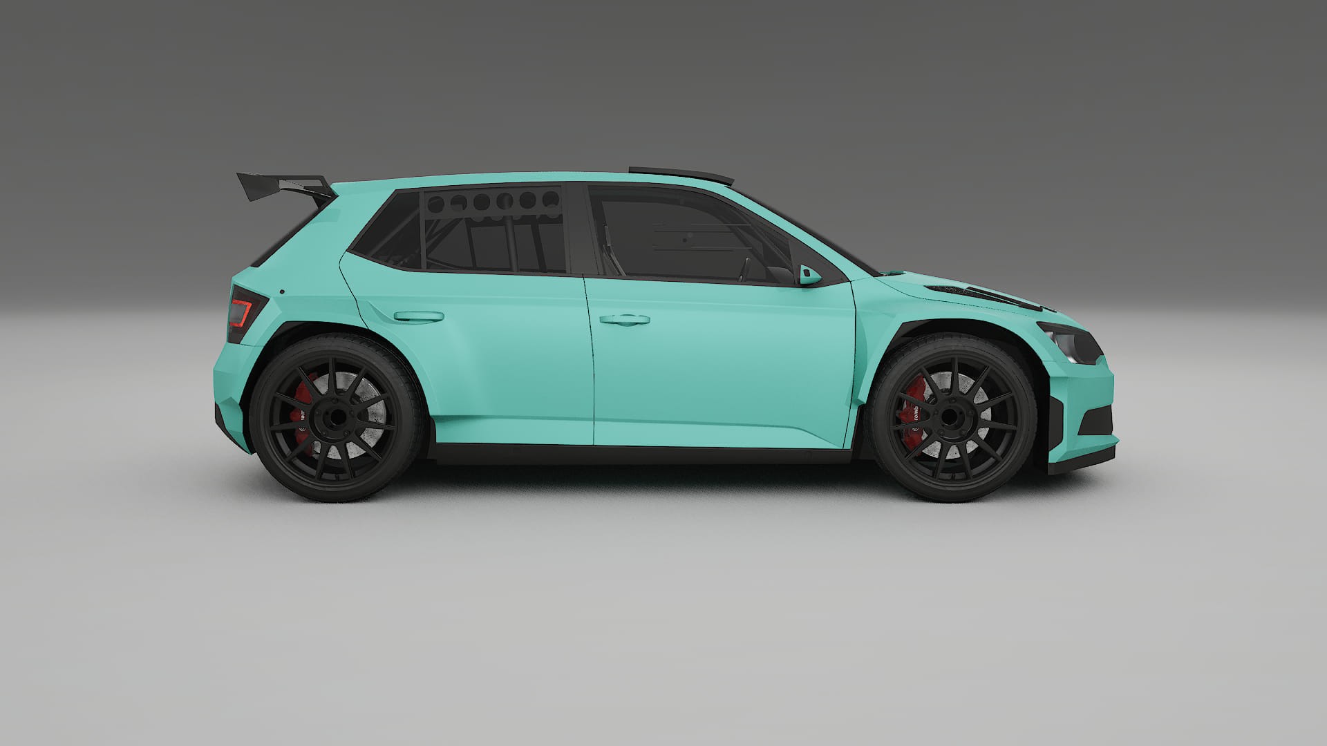 Škoda Fabia R5 6V Film de Protecție pentru Vopsea TPU | FROST PPF cu Schimbare de Culoare – Kit Complet Predecupat
