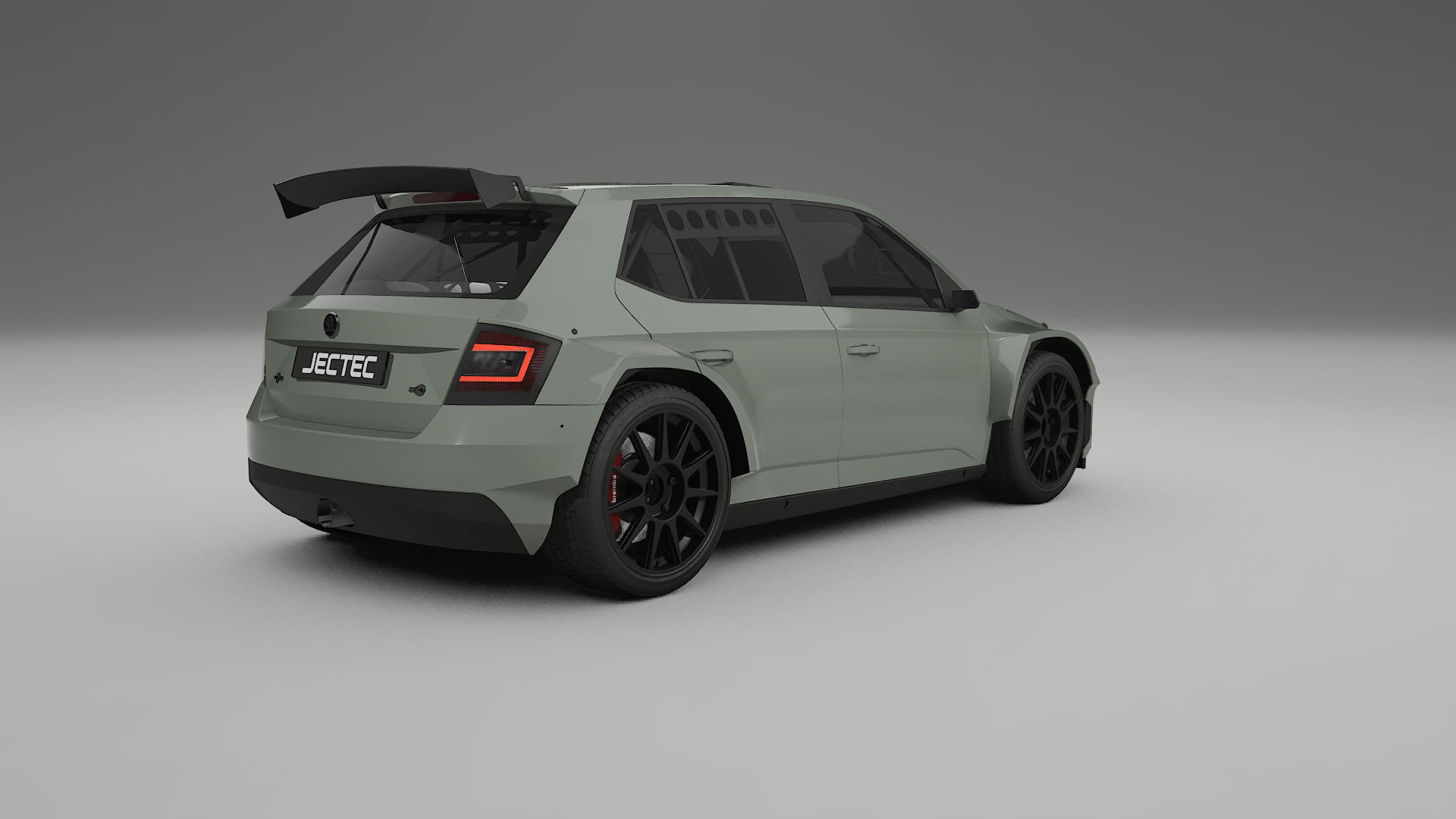 Škoda Fabia R5 6V Film de Protecție pentru Vopsea TPU | SLATE PPF cu Schimbare de Culoare – Kit Complet Predecupat