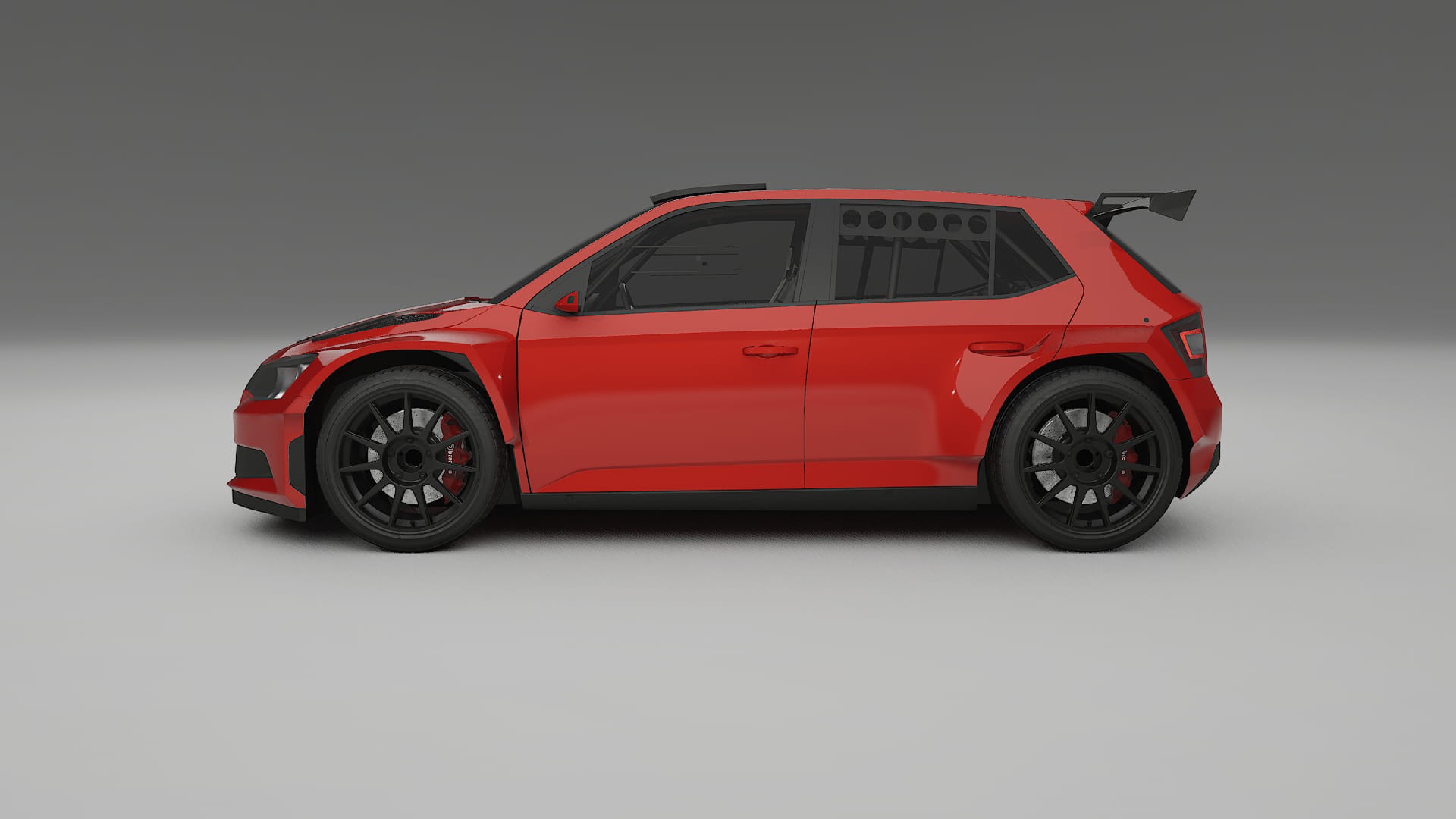 Škoda Fabia R5 6V Film de Protecție pentru Vopsea TPU | BLAZE PPF cu Schimbare de Culoare – Kit Complet Predecupat