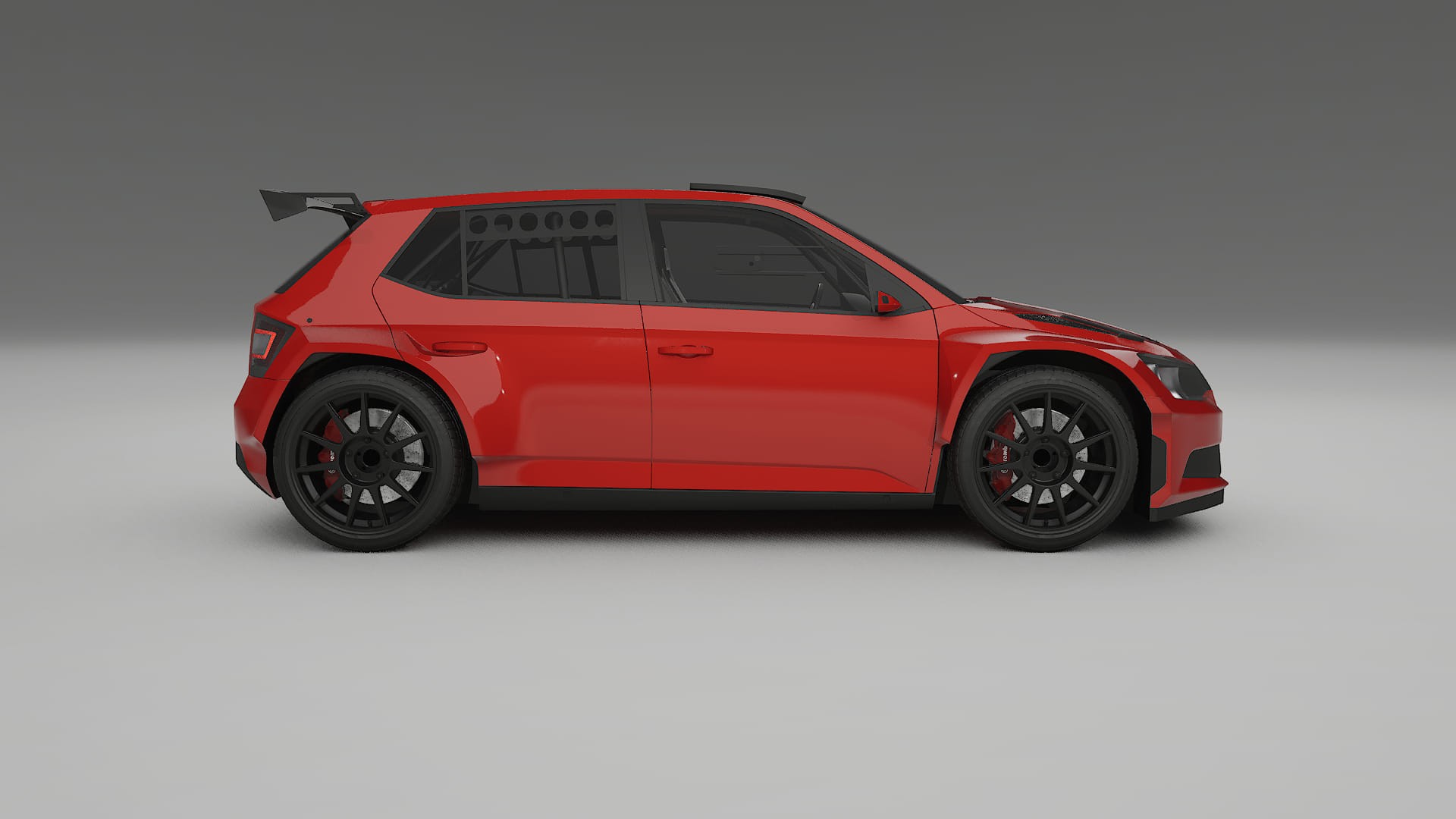 Škoda Fabia R5 6V Film de Protecție pentru Vopsea TPU | BLAZE PPF cu Schimbare de Culoare – Kit Complet Predecupat