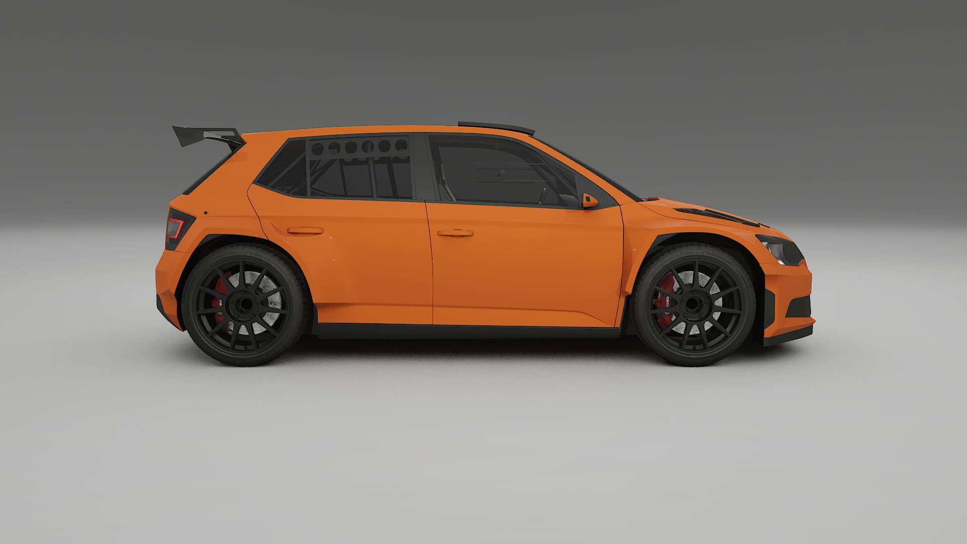 Škoda Fabia R5 6V Film de Protecție pentru Vopsea TPU | ROCKET PPF cu Schimbare de Culoare – Kit Complet Predecupat