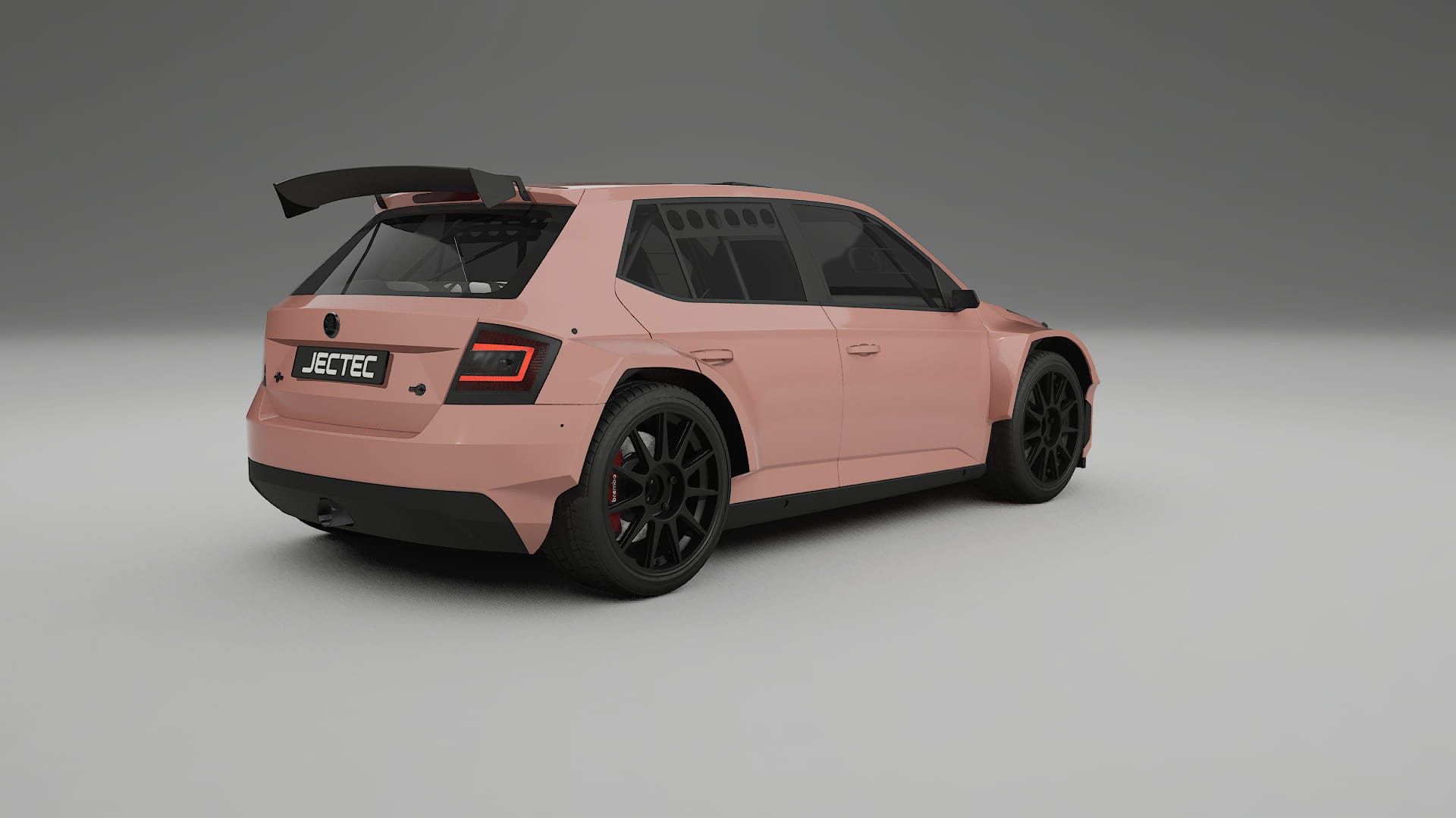 Škoda Fabia R5 6V Film de Protecție pentru Vopsea TPU | BLUSH PPF cu Schimbare de Culoare – Kit Complet Predecupat