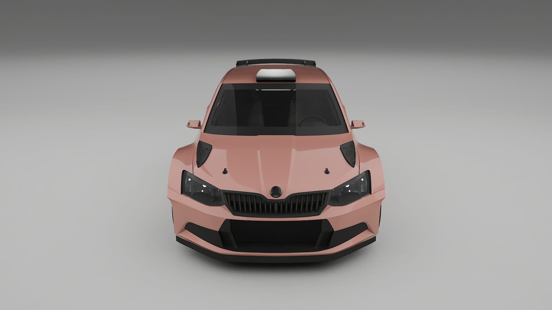Škoda Fabia R5 6V Film de Protecție pentru Vopsea TPU | BLUSH PPF cu Schimbare de Culoare – Kit Complet Predecupat
