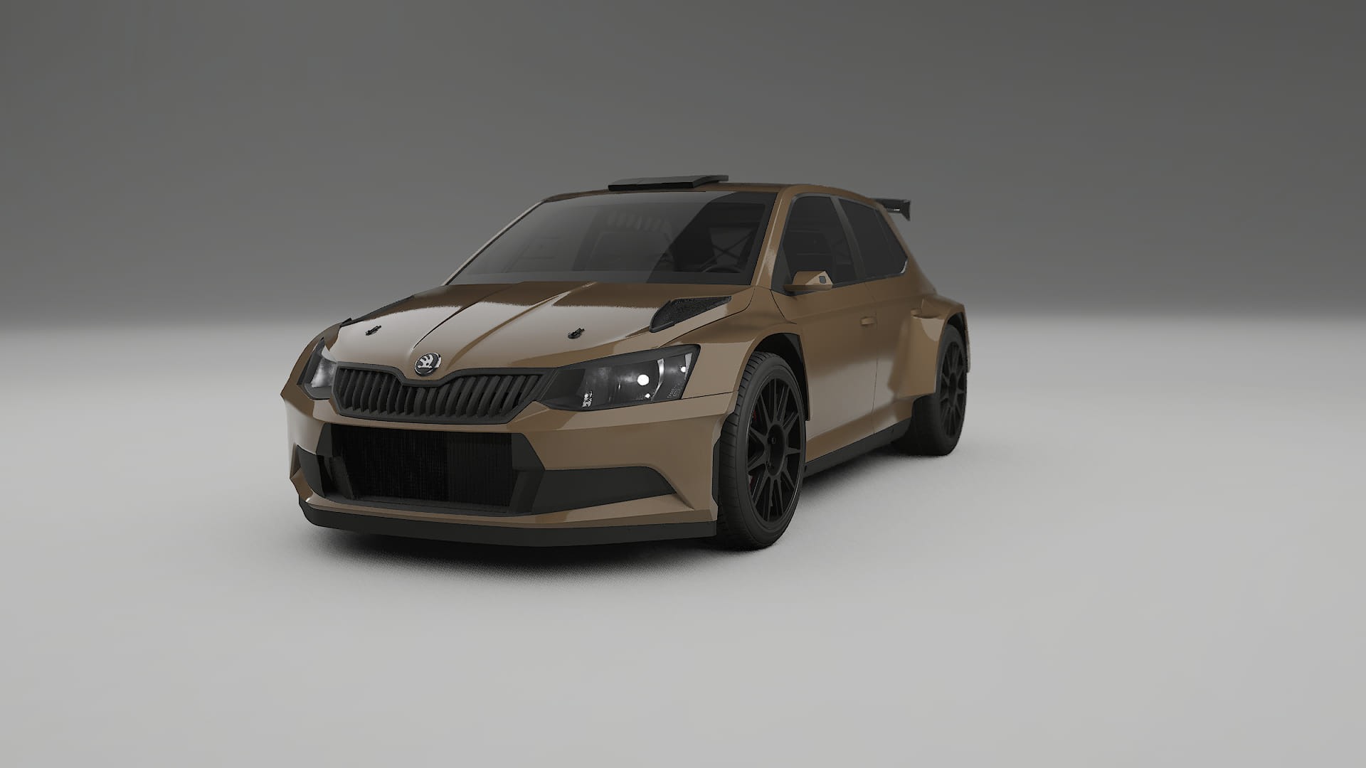 Škoda Fabia R5 6V Film de Protecție pentru Vopsea TPU | SAHARA PPF cu Schimbare de Culoare – Kit Complet Predecupat