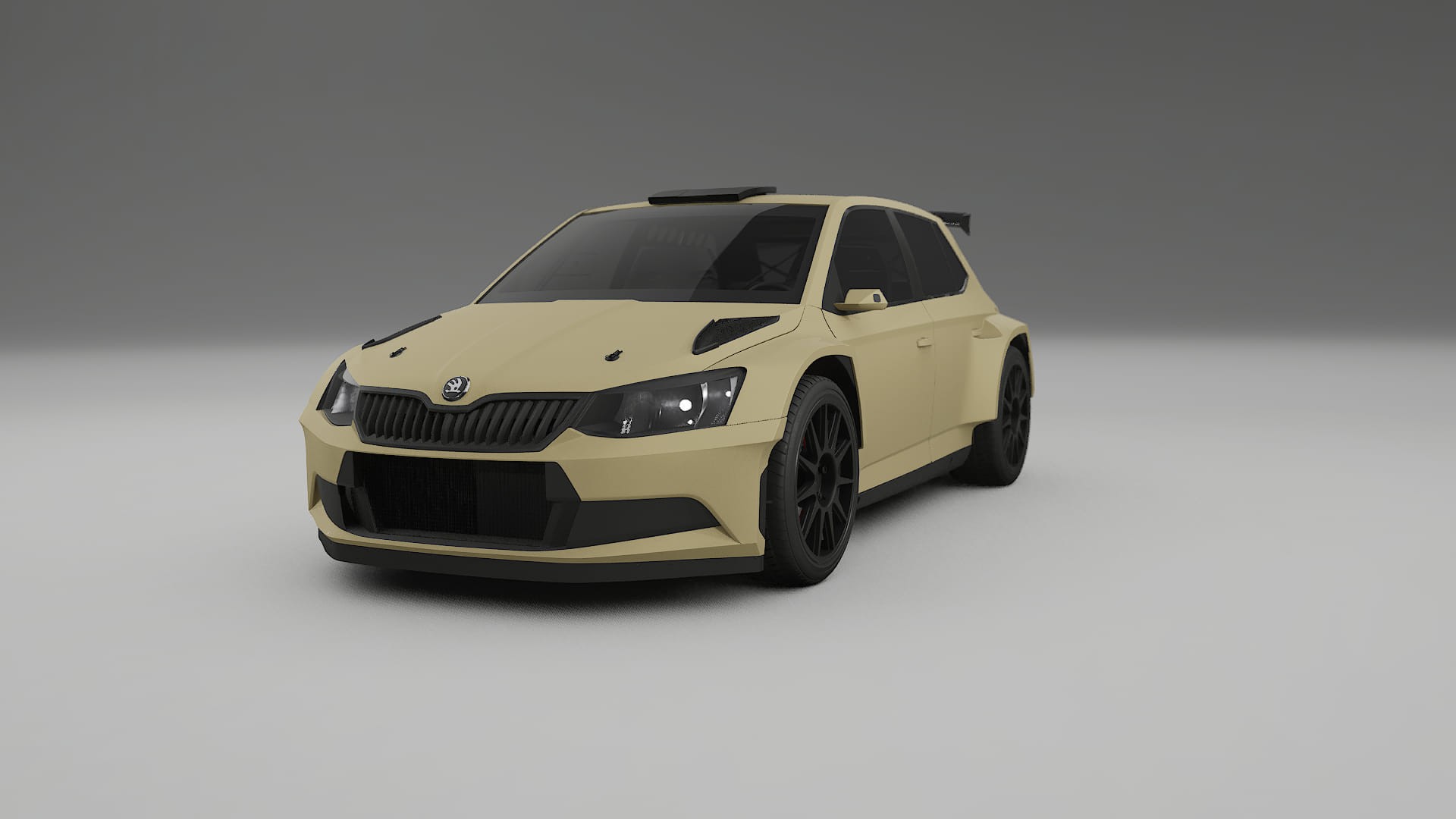 Škoda Fabia R5 6V Film de Protecție pentru Vopsea TPU | SAND PPF cu Schimbare de Culoare – Kit Complet Predecupat