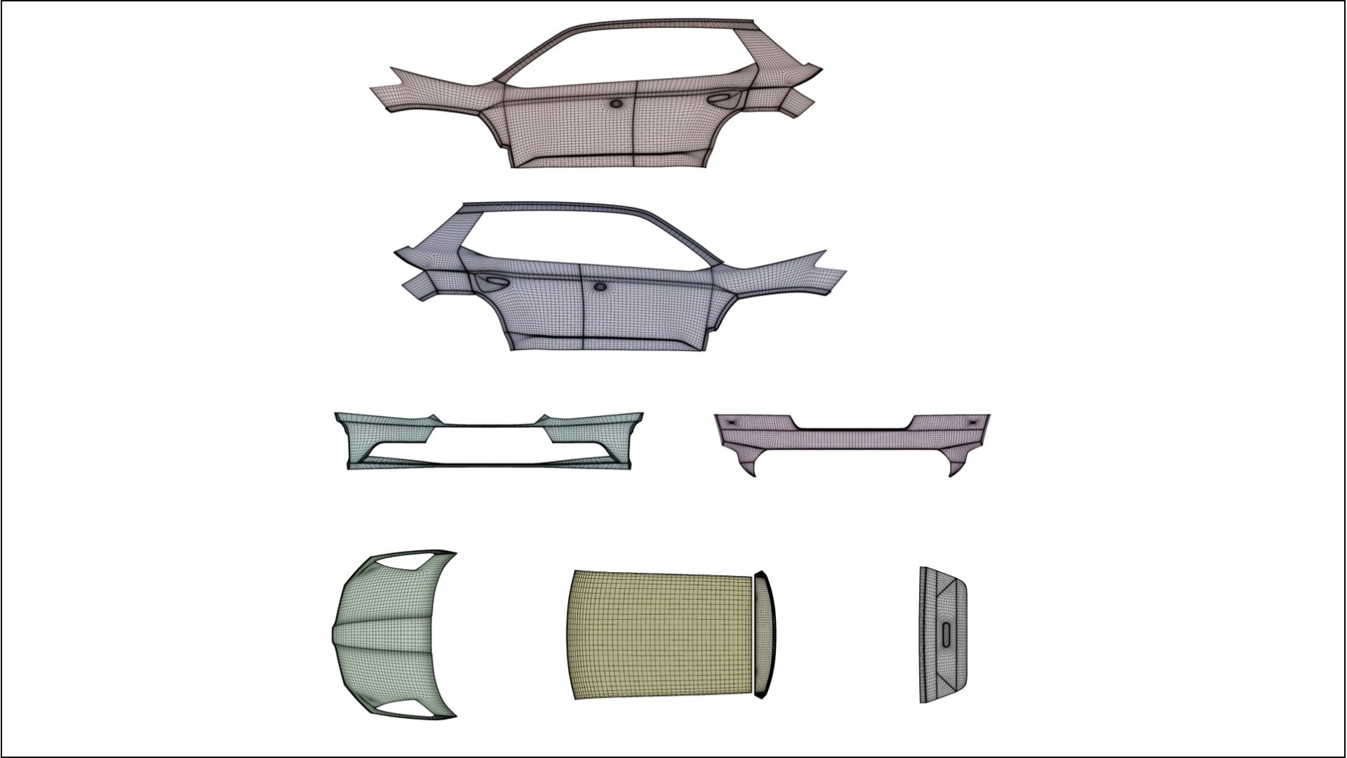 Škoda Fabia R5 6V Film de Protecție pentru Vopsea TPU | VIOLET PPF cu Schimbare de Culoare – Kit Complet Predecupat