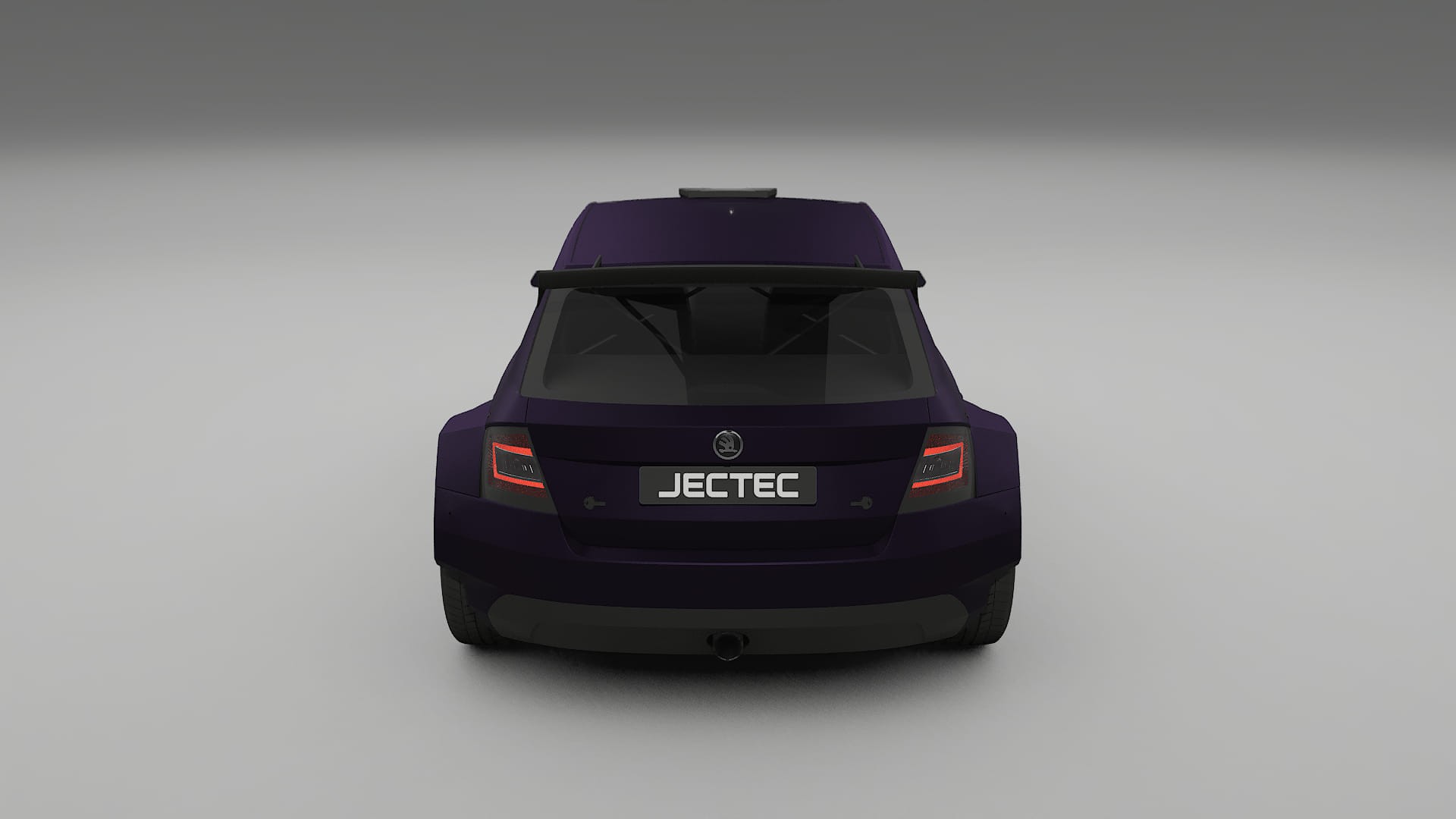 Škoda Fabia R5 6V Film de Protecție pentru Vopsea TPU | VIOLET PPF cu Schimbare de Culoare – Kit Complet Predecupat