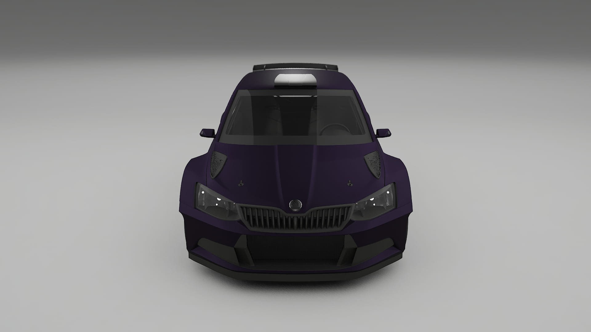 Škoda Fabia R5 6V Film de Protecție pentru Vopsea TPU | VIOLET PPF cu Schimbare de Culoare – Kit Complet Predecupat