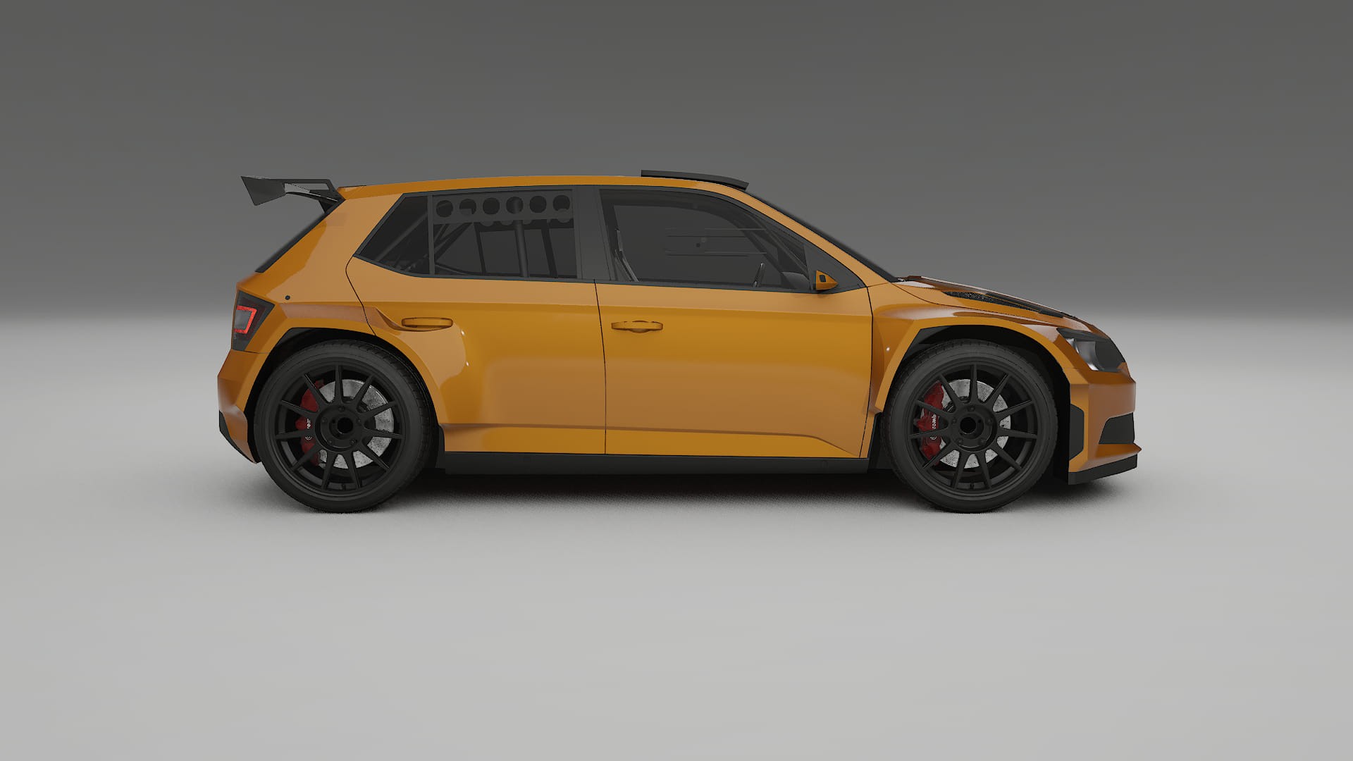 Škoda Fabia R5 6V Film de Protecție pentru Vopsea TPU | DAISY PPF cu Schimbare de Culoare – Kit Complet Predecupat