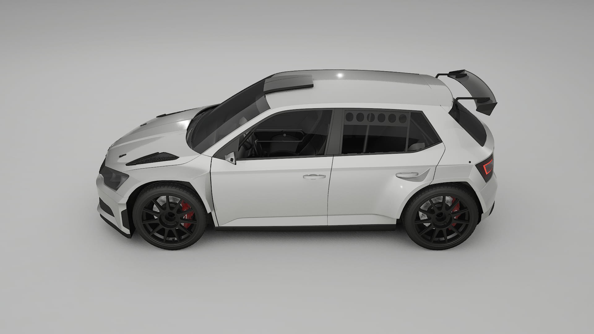 Škoda Fabia R5 6V Film de Protecție pentru Vopsea TPU | PEARL PPF cu Schimbare de Culoare – Kit Complet Predecupat