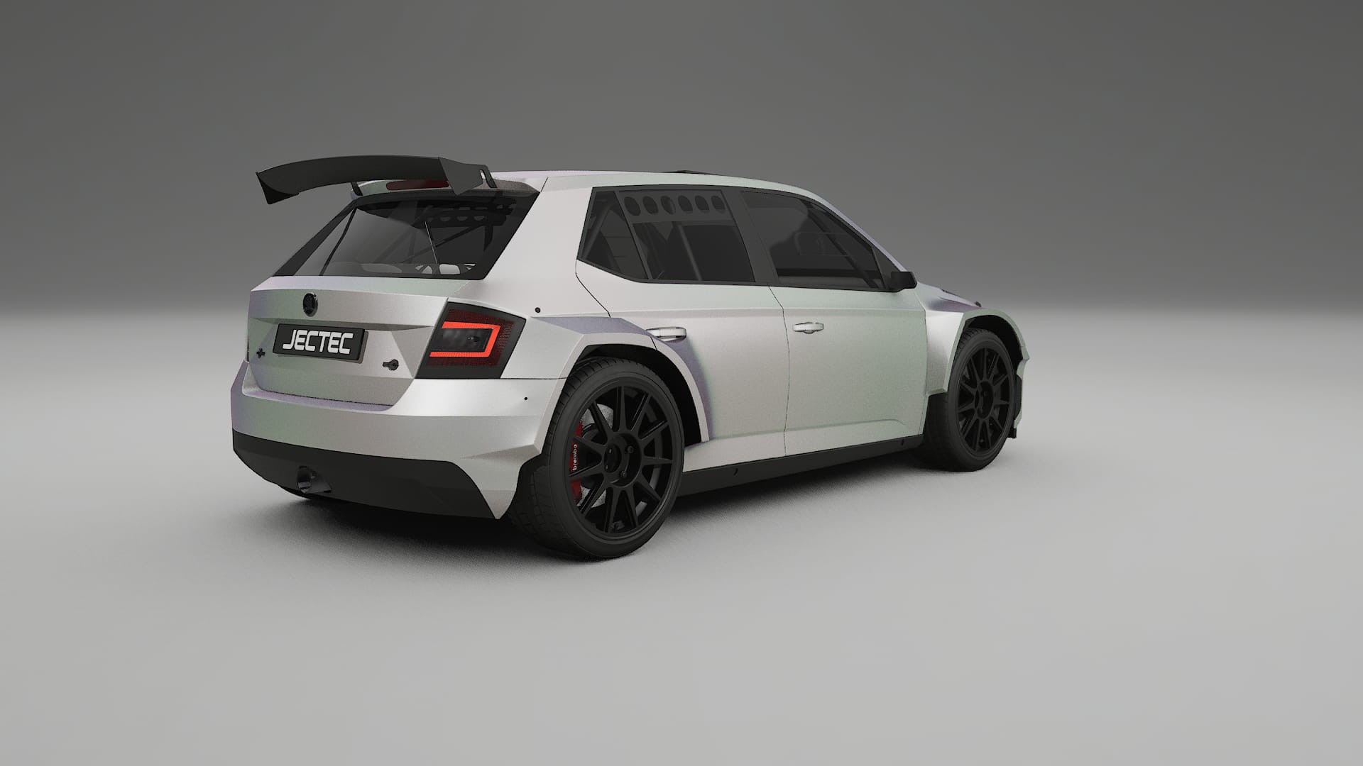 Škoda Fabia R5 6V Film de Protecție pentru Vopsea TPU | NEBULA PPF cu Schimbare de Culoare – Kit Complet Predecupat