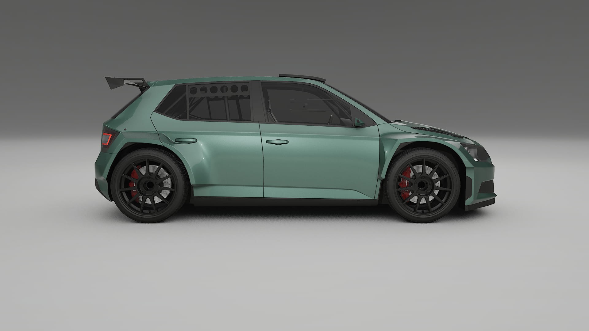 Škoda Fabia R5 6V Film de Protecție pentru Vopsea TPU | EVERGREEN PPF cu Schimbare de Culoare – Kit Complet Predecupat