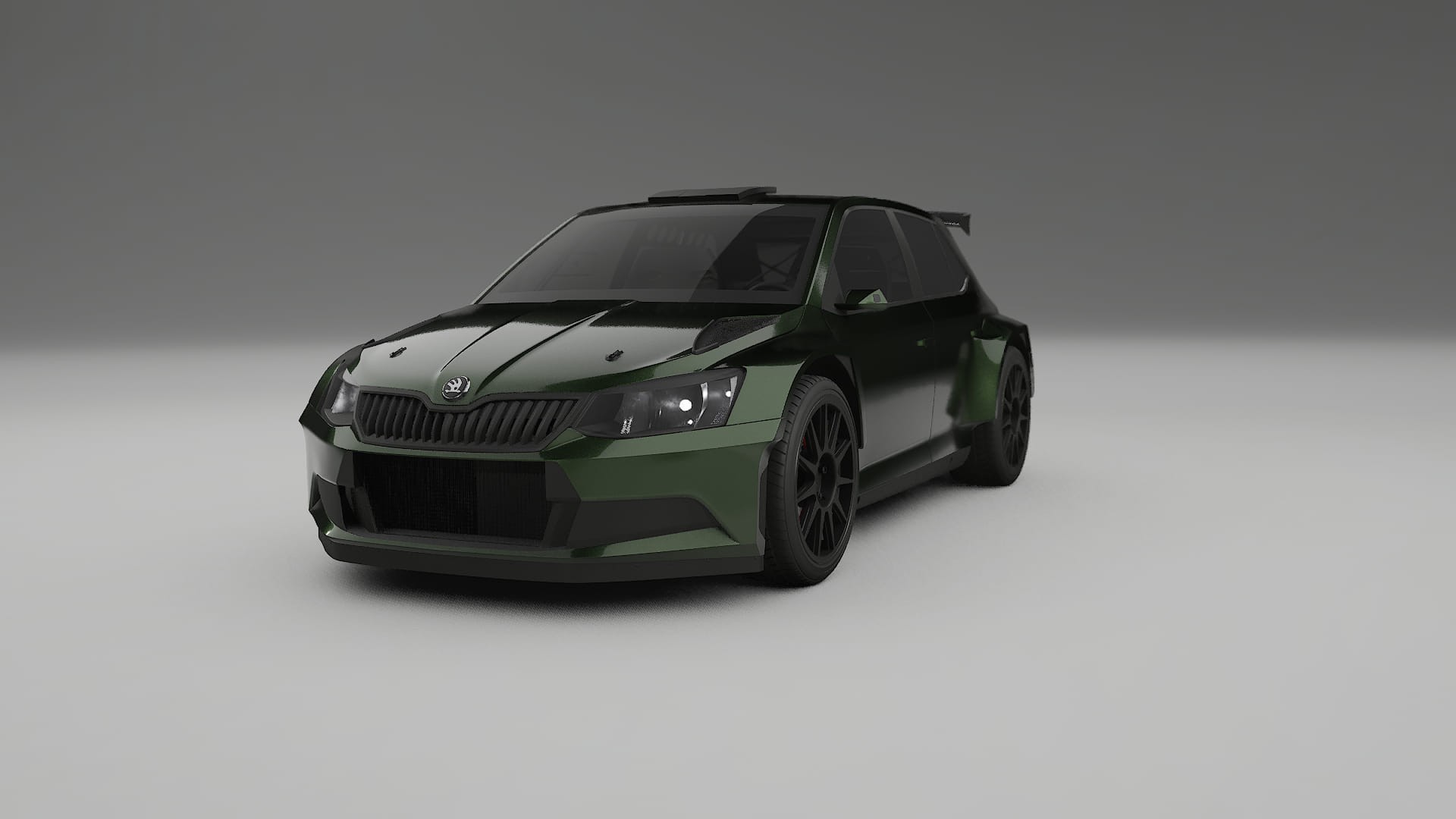 Škoda Fabia R5 6V Film de Protecție pentru Vopsea TPU | LAGOON PPF cu Schimbare de Culoare – Kit Complet Predecupat