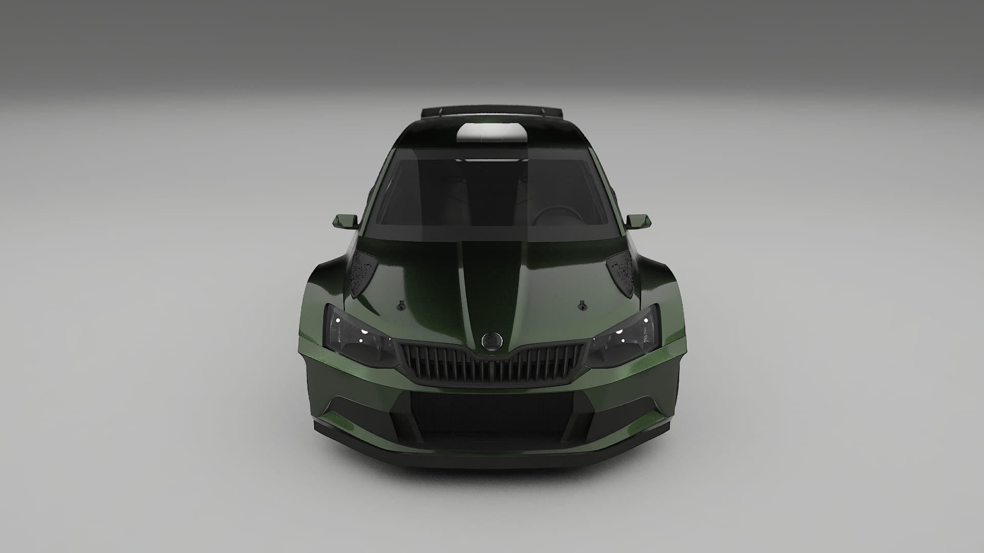 Škoda Fabia R5 6V Film de Protecție pentru Vopsea TPU | LAGOON PPF cu Schimbare de Culoare – Kit Complet Predecupat