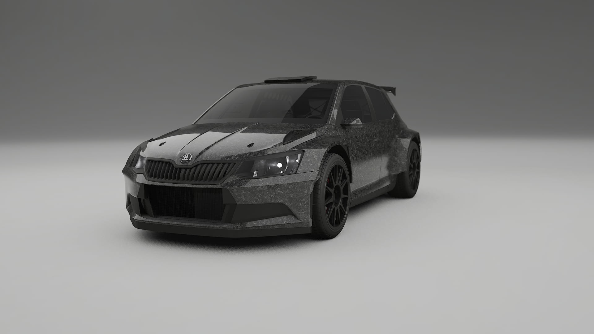 Škoda Fabia R5 6V Film de Protecție pentru Vopsea TPU | FORGED S PPF cu Schimbare de Culoare – Kit Complet Predecupat