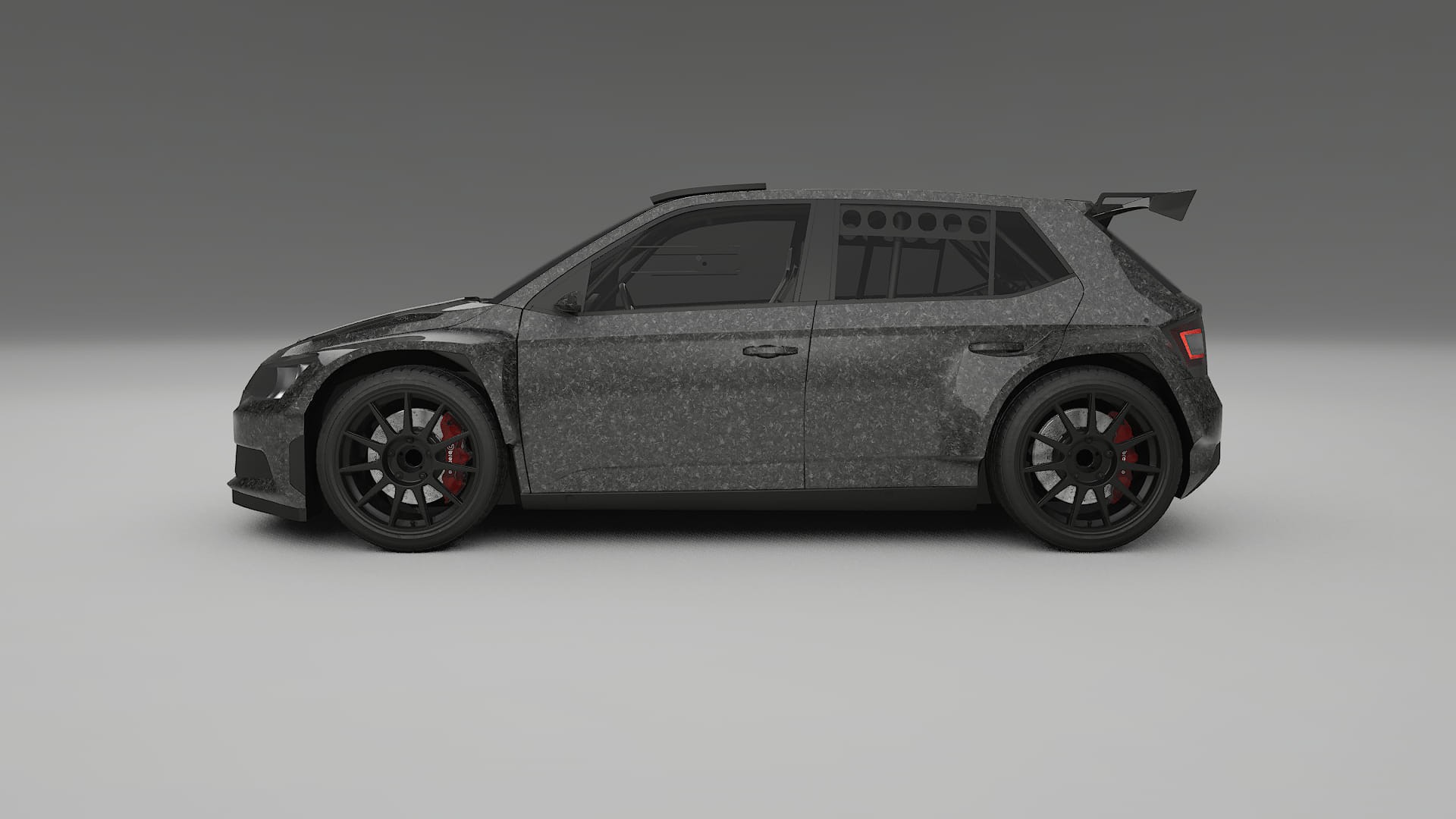 Škoda Fabia R5 6V Film de Protecție pentru Vopsea TPU | FORGED S PPF cu Schimbare de Culoare – Kit Complet Predecupat