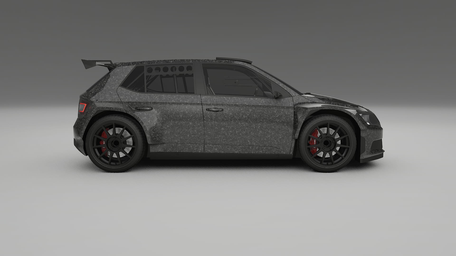 Škoda Fabia R5 6V Film de Protecție pentru Vopsea TPU | FORGED S PPF cu Schimbare de Culoare – Kit Complet Predecupat