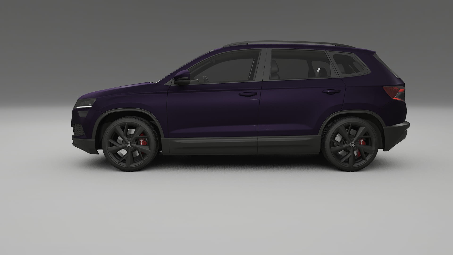 Škoda Karoq NU7 Film de Protecție pentru Vopsea TPU | VIOLET PPF cu Schimbare de Culoare – Kit Complet Predecupat