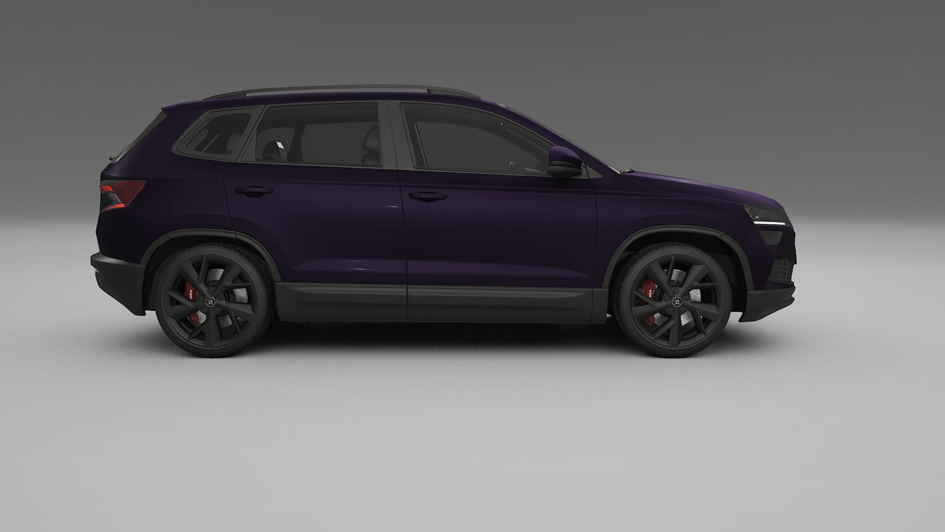 Škoda Karoq NU7 Film de Protecție pentru Vopsea TPU | VIOLET PPF cu Schimbare de Culoare – Kit Complet Predecupat