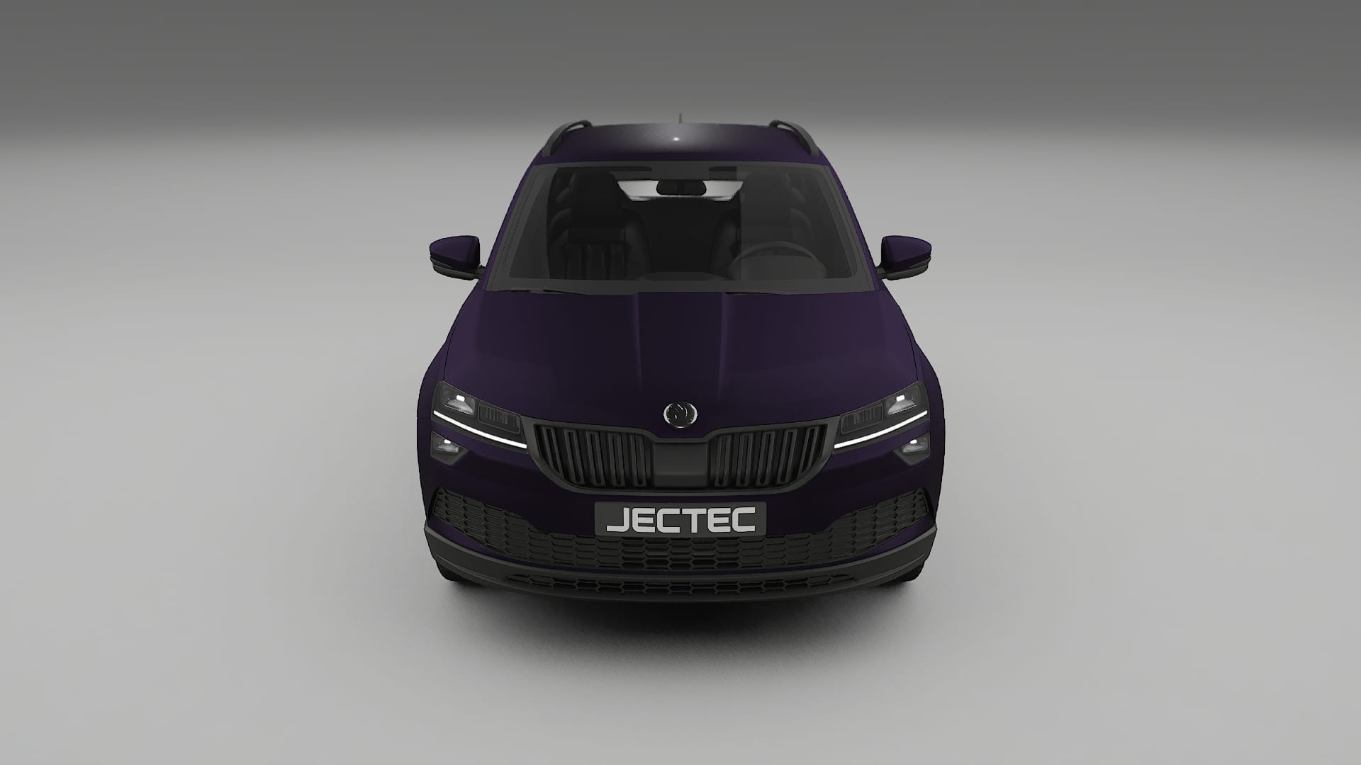 Škoda Karoq NU7 Film de Protecție pentru Vopsea TPU | VIOLET PPF cu Schimbare de Culoare – Kit Complet Predecupat