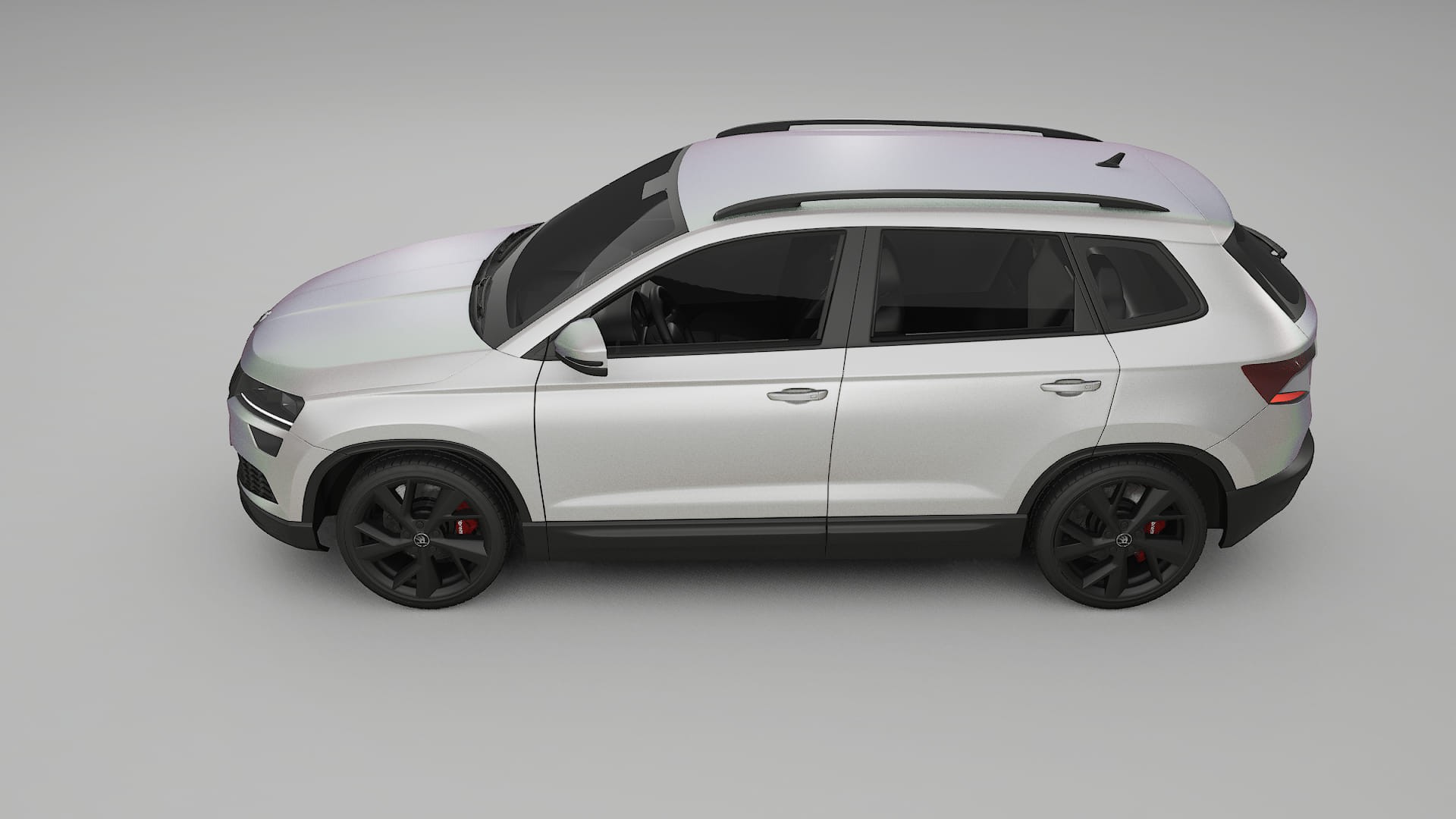 Škoda Karoq NU7 Film de Protecție pentru Vopsea TPU | NEBULA PPF cu Schimbare de Culoare – Kit Complet Predecupat