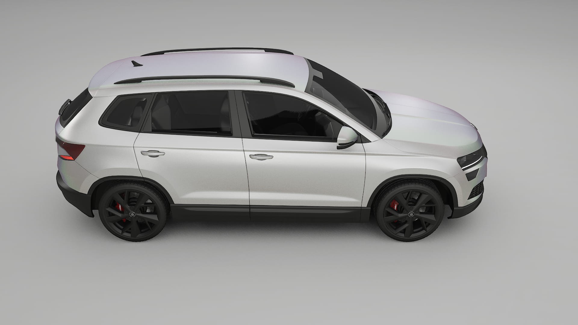 Škoda Karoq NU7 Film de Protecție pentru Vopsea TPU | NEBULA PPF cu Schimbare de Culoare – Kit Complet Predecupat