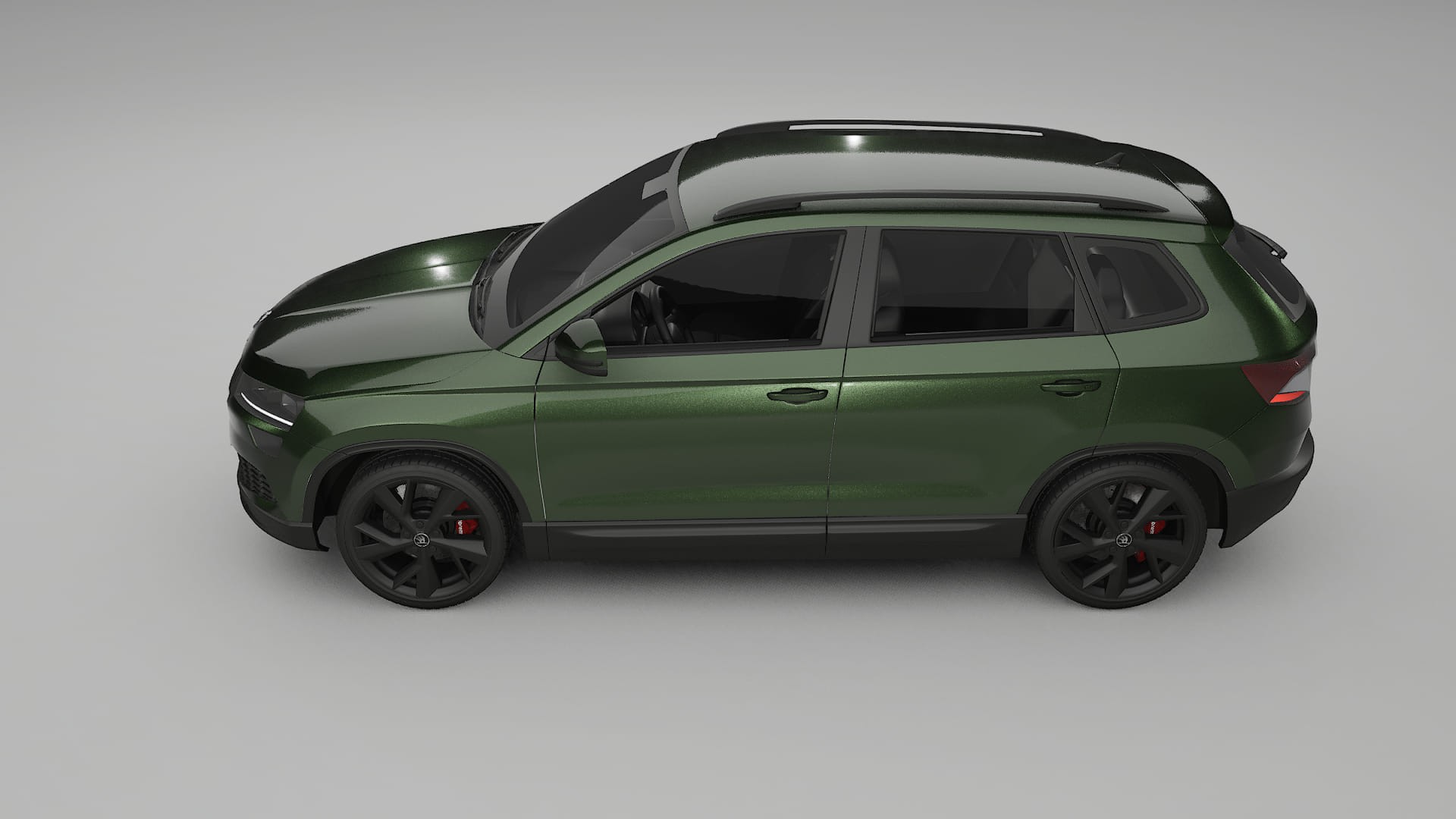 Škoda Karoq NU7 Film de Protecție pentru Vopsea TPU | LAGOON PPF cu Schimbare de Culoare – Kit Complet Predecupat