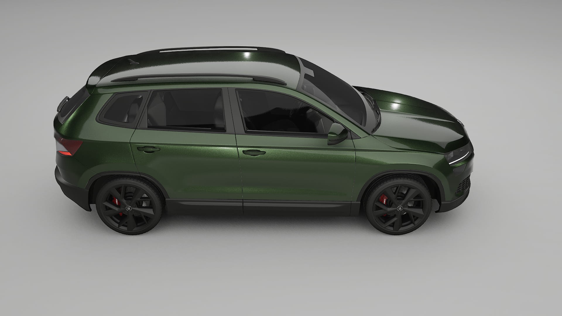 Škoda Karoq NU7 Film de Protecție pentru Vopsea TPU | LAGOON PPF cu Schimbare de Culoare – Kit Complet Predecupat