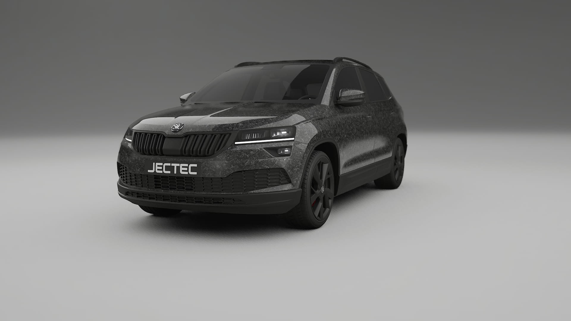 Škoda Karoq NU7 Film de Protecție pentru Vopsea TPU | FORGED S PPF cu Schimbare de Culoare – Kit Complet Predecupat