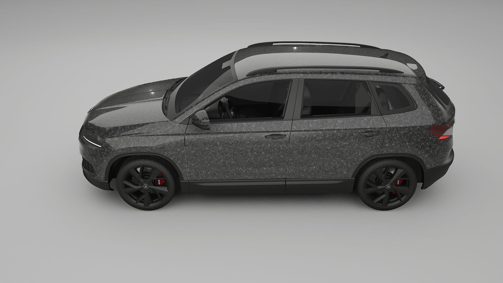 Škoda Karoq NU7 Film de Protecție pentru Vopsea TPU | FORGED S PPF cu Schimbare de Culoare – Kit Complet Predecupat