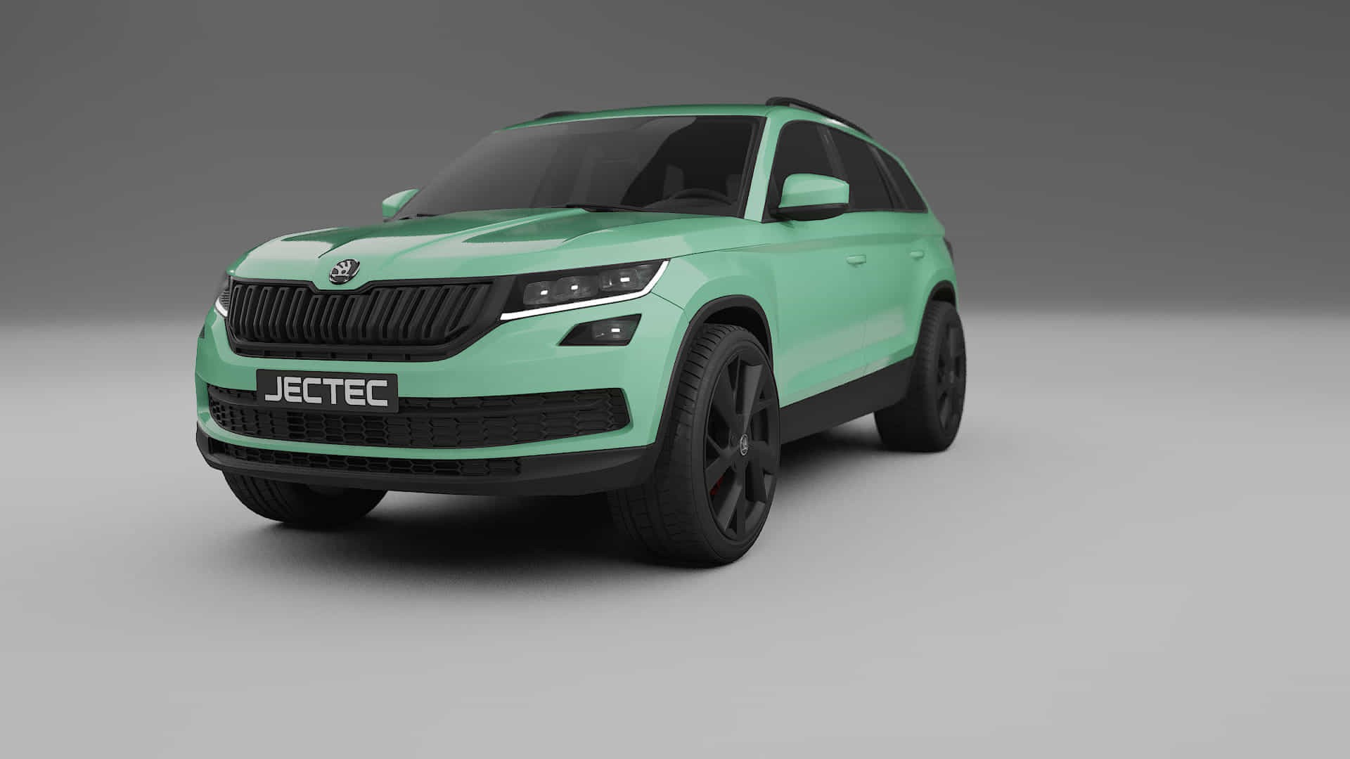 Škoda Kodiaq NS7 Film de Protecție pentru Vopsea TPU | DUSTY PPF cu Schimbare de Culoare – Kit Complet Predecupat