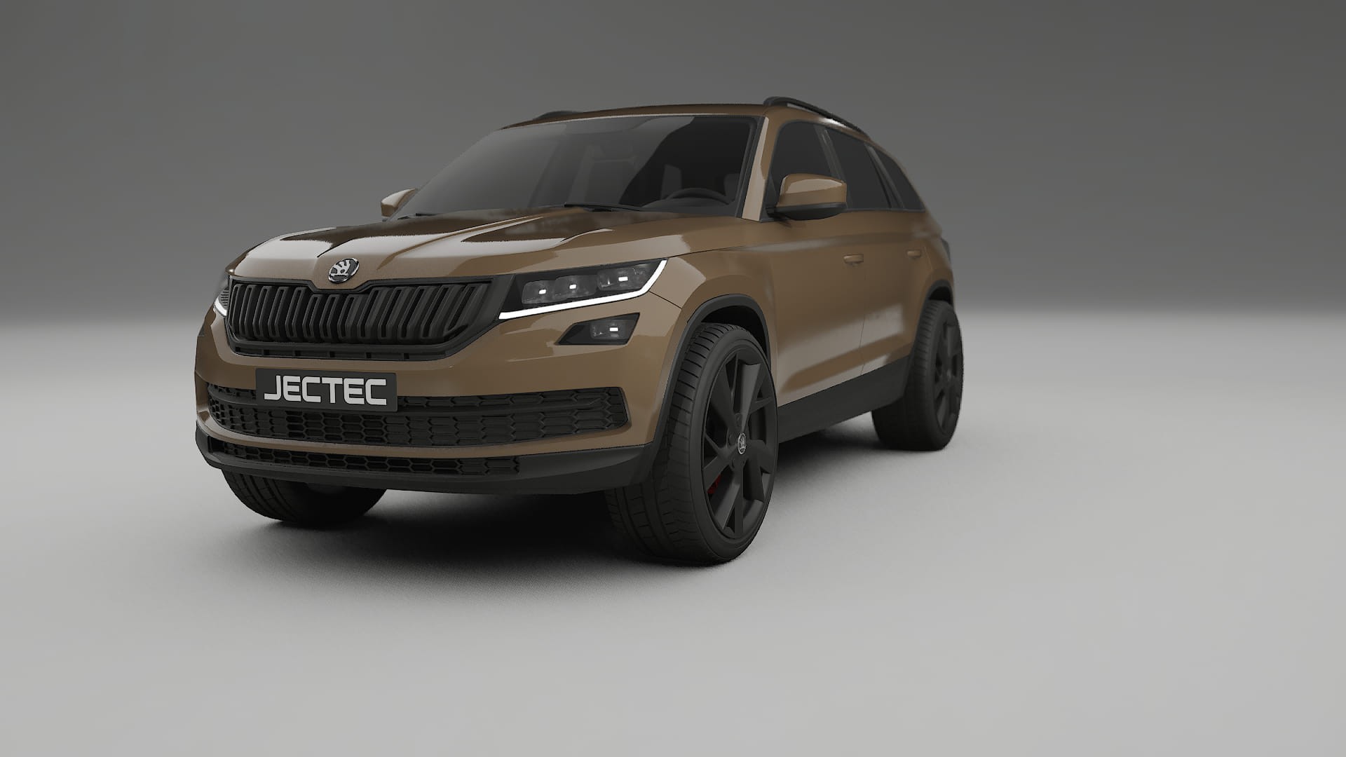 Škoda Kodiaq NS7 Film de Protecție pentru Vopsea TPU | SAHARA PPF cu Schimbare de Culoare – Kit Complet Predecupat