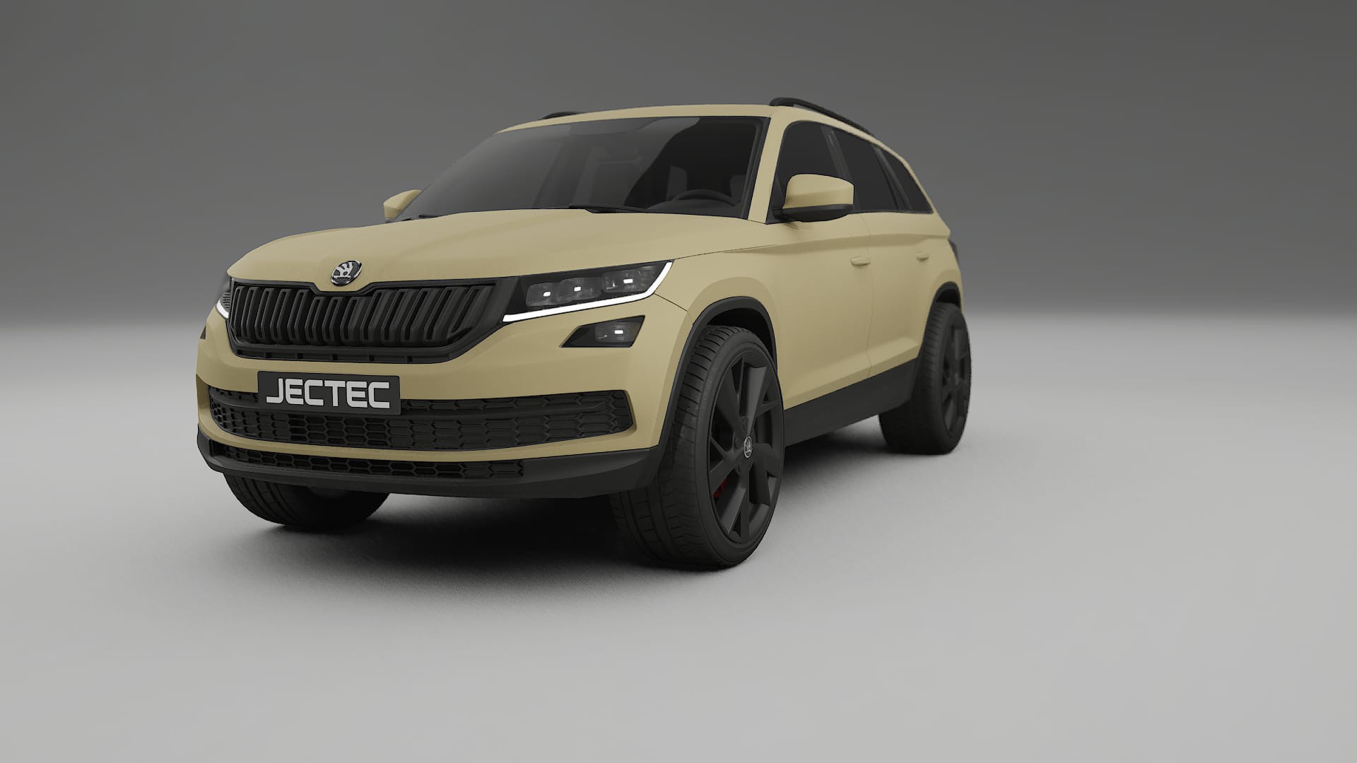 Škoda Kodiaq NS7 Film de Protecție pentru Vopsea TPU | SAND PPF cu Schimbare de Culoare – Kit Complet Predecupat