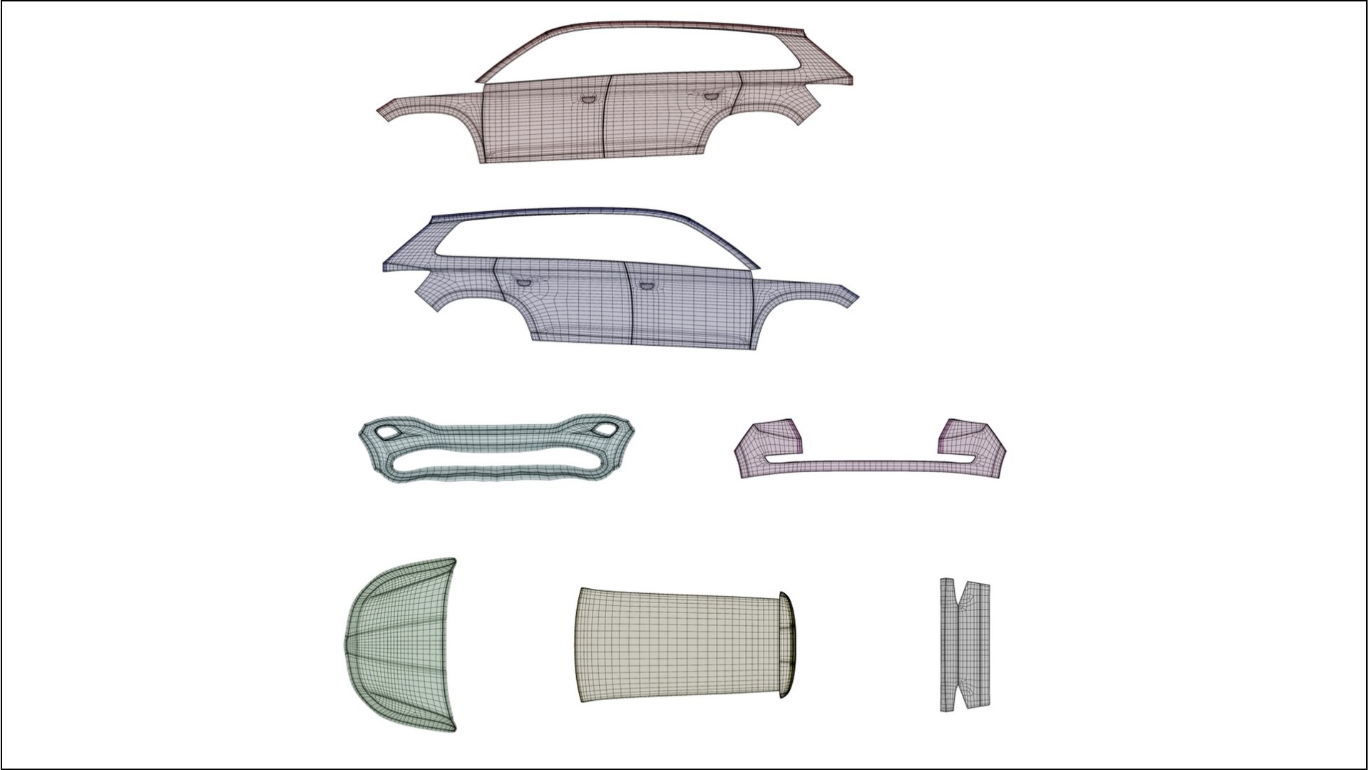 Škoda Kodiaq NS7 Film de Protecție pentru Vopsea TPU | SAND PPF cu Schimbare de Culoare – Kit Complet Predecupat