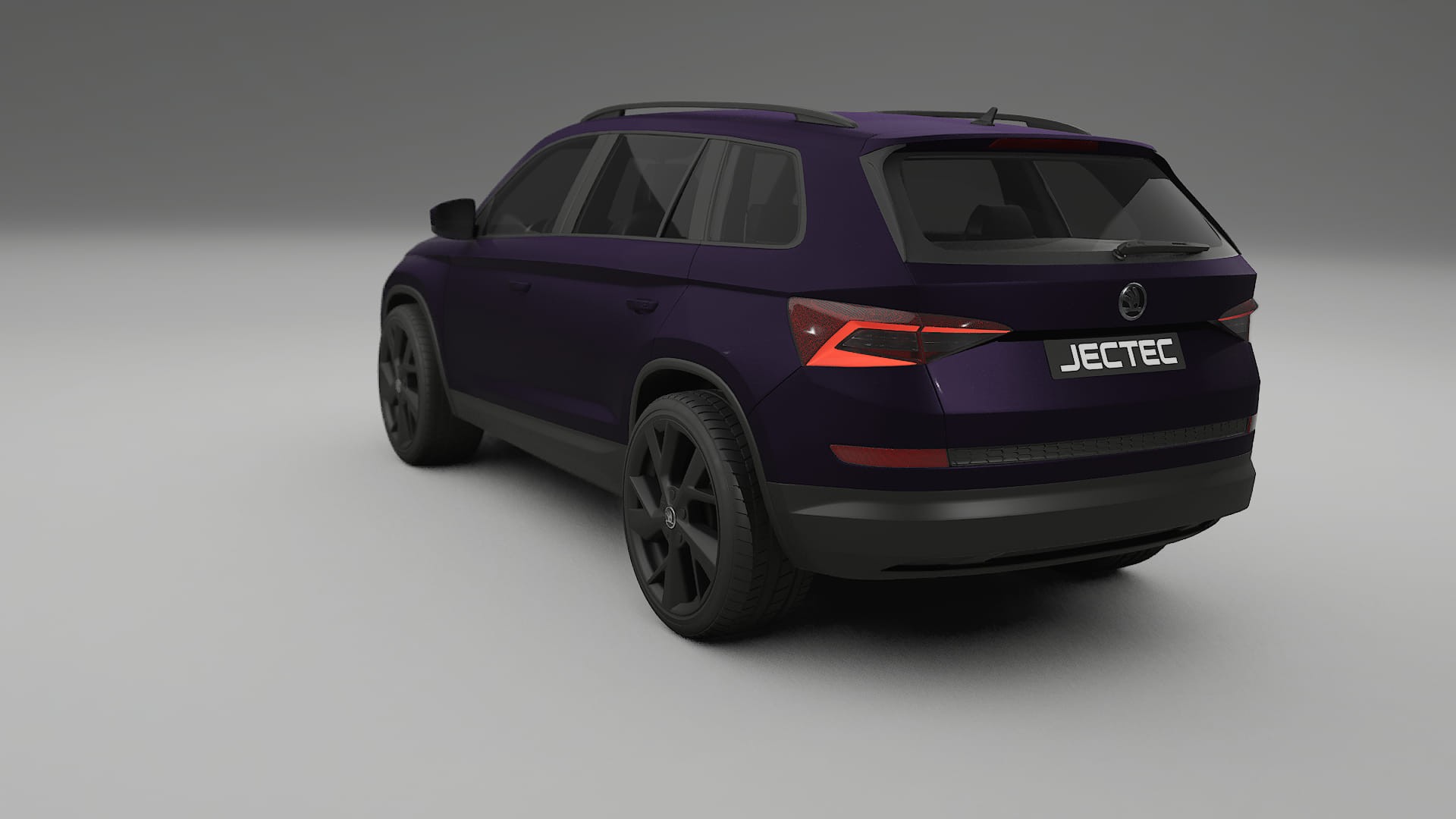 Škoda Kodiaq NS7 Film de Protecție pentru Vopsea TPU | VIOLET PPF cu Schimbare de Culoare – Kit Complet Predecupat