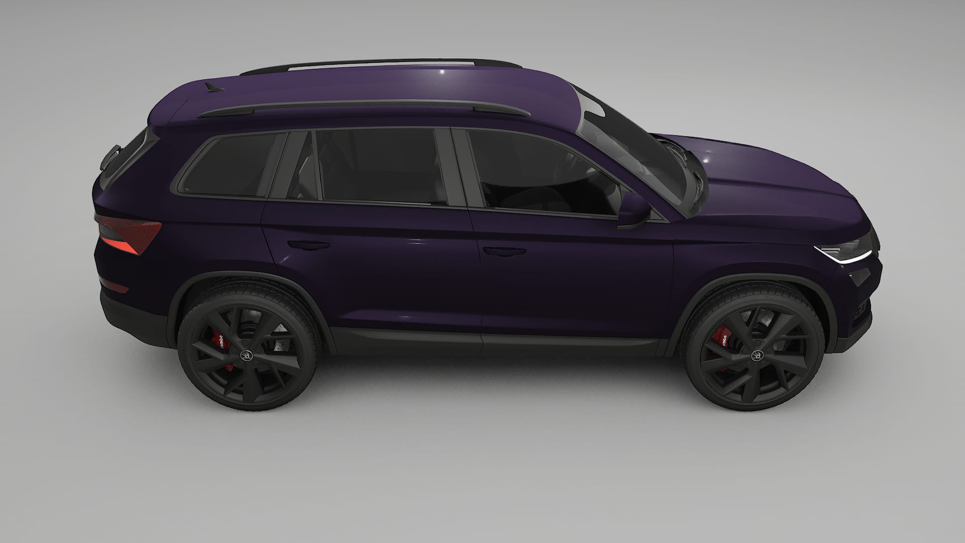 Škoda Kodiaq NS7 Film de Protecție pentru Vopsea TPU | VIOLET PPF cu Schimbare de Culoare – Kit Complet Predecupat