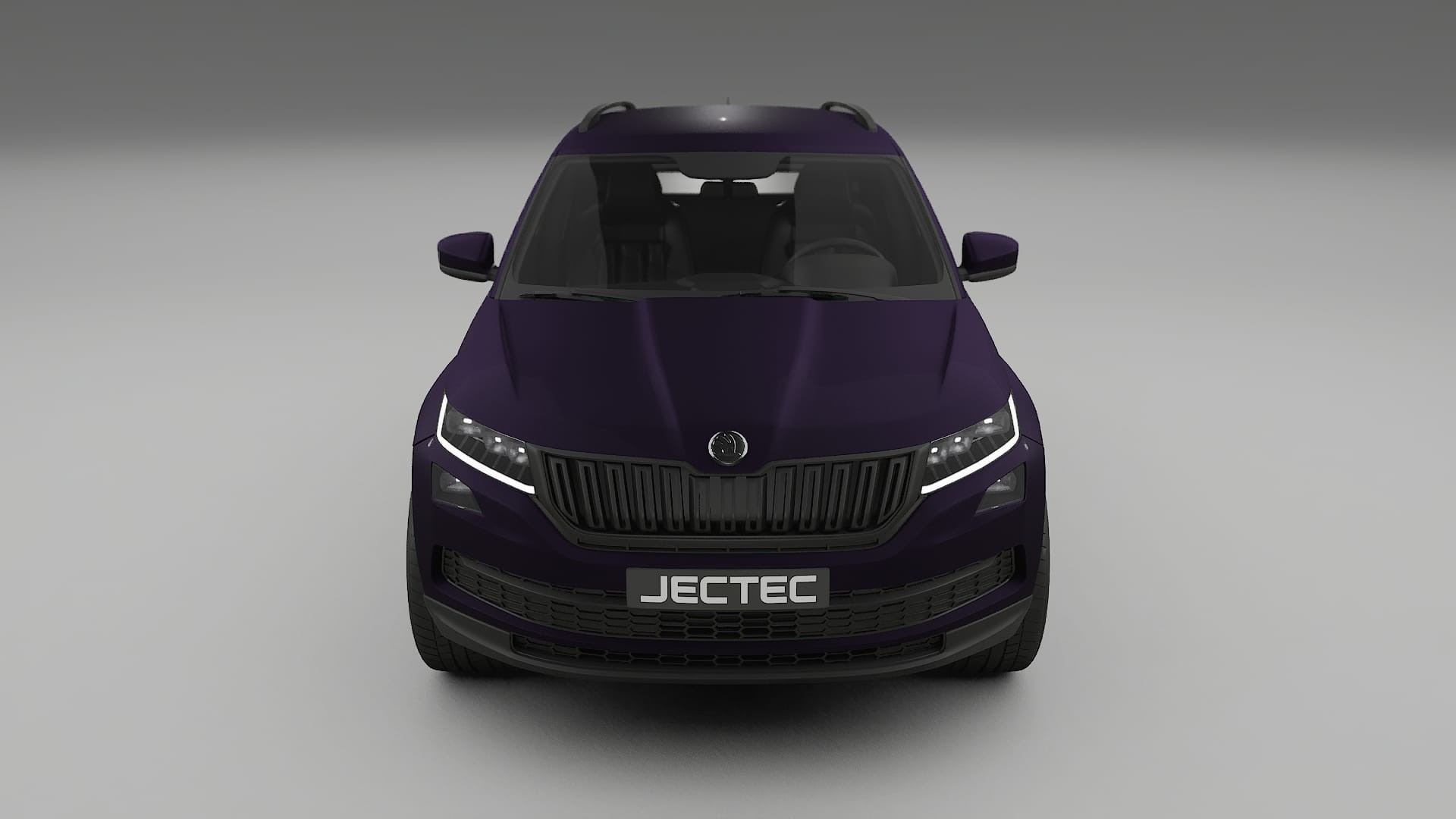 Škoda Kodiaq NS7 Film de Protecție pentru Vopsea TPU | VIOLET PPF cu Schimbare de Culoare – Kit Complet Predecupat
