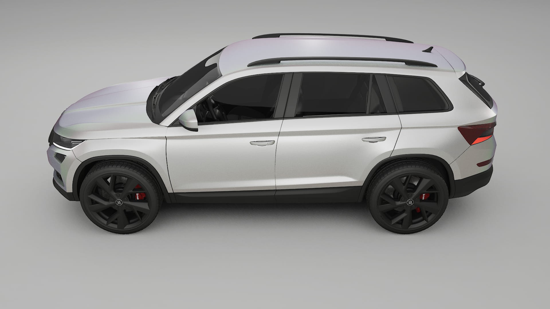 Škoda Kodiaq NS7 Film de Protecție pentru Vopsea TPU | NEBULA PPF cu Schimbare de Culoare – Kit Complet Predecupat