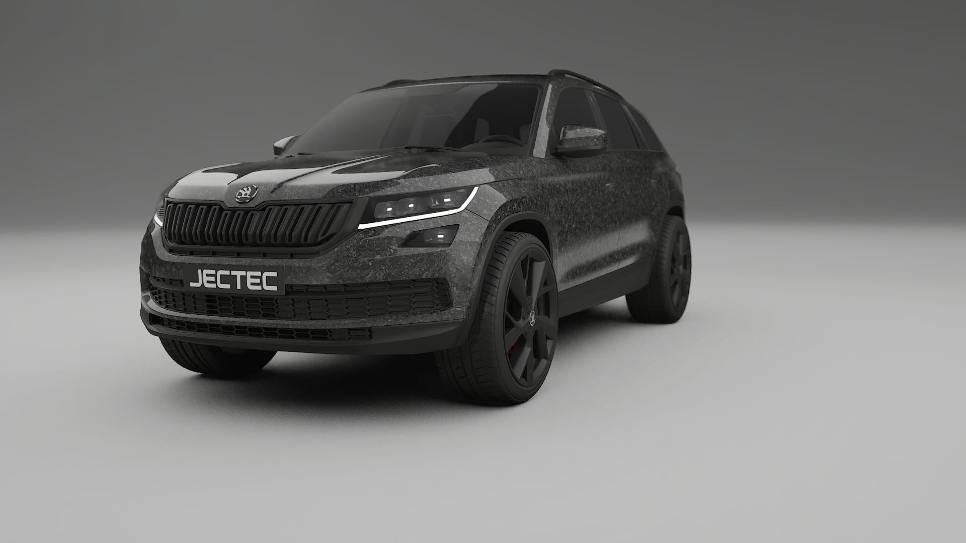 Škoda Kodiaq NS7 Film de Protecție pentru Vopsea TPU | FORGED S PPF cu Schimbare de Culoare – Kit Complet Predecupat