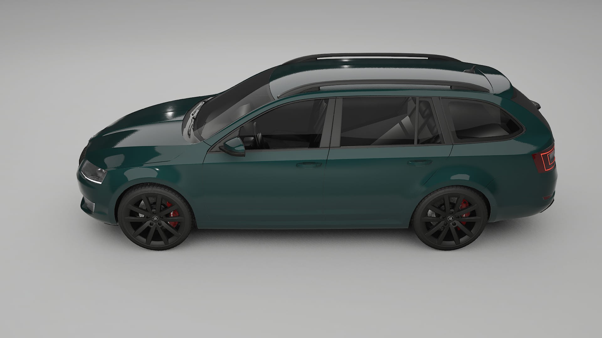 Škoda Octavia combi 5E Film de Protecție pentru Vopsea TPU | INFERNO PPF cu Schimbare de Culoare – Kit Complet Predecupat