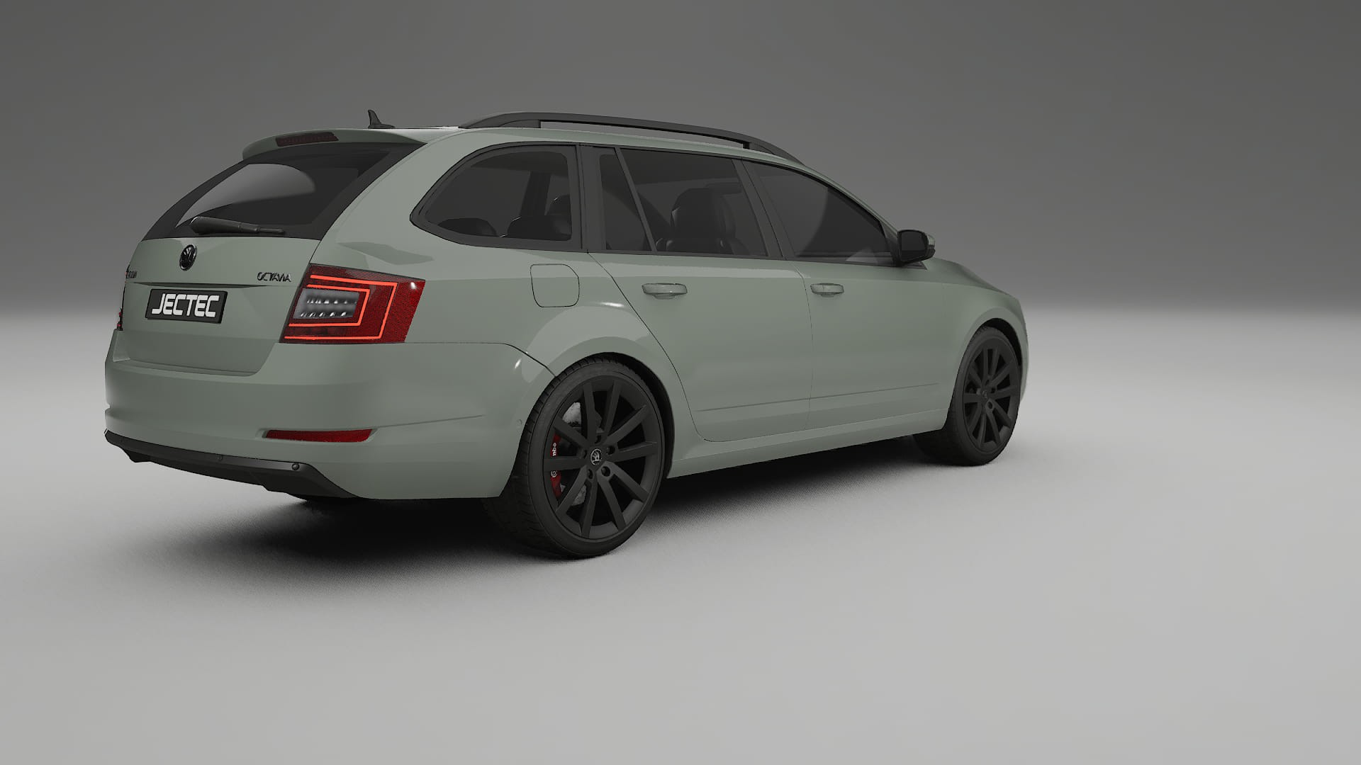Škoda Octavia combi 5E Film de Protecție pentru Vopsea TPU | SLATE PPF cu Schimbare de Culoare – Kit Complet Predecupat