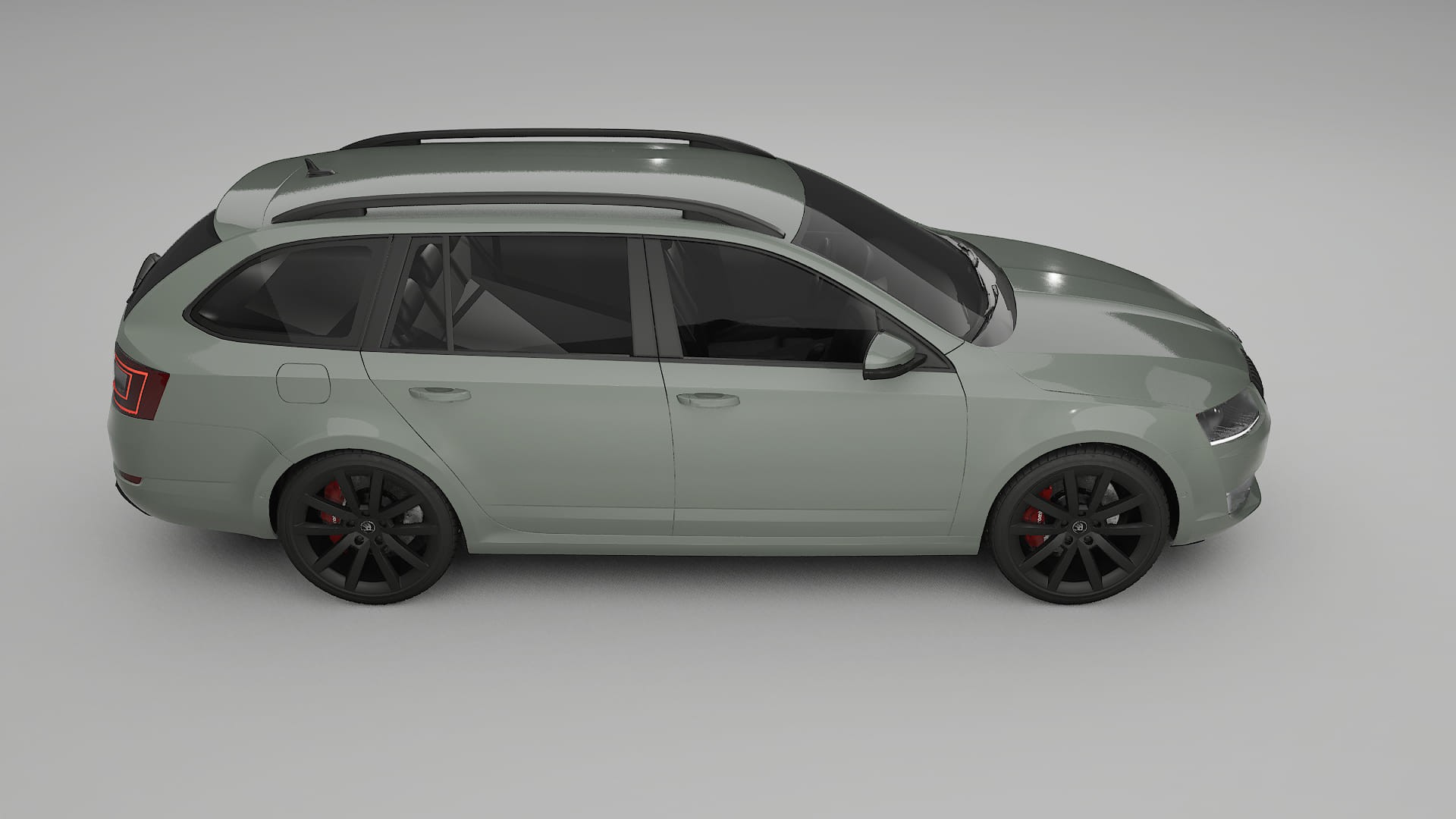 Škoda Octavia combi 5E Film de Protecție pentru Vopsea TPU | SLATE PPF cu Schimbare de Culoare – Kit Complet Predecupat