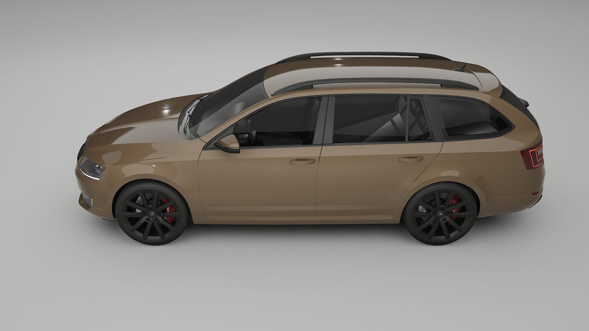 Škoda Octavia combi 5E Film de Protecție pentru Vopsea TPU | SAHARA PPF cu Schimbare de Culoare – Kit Complet Predecupat