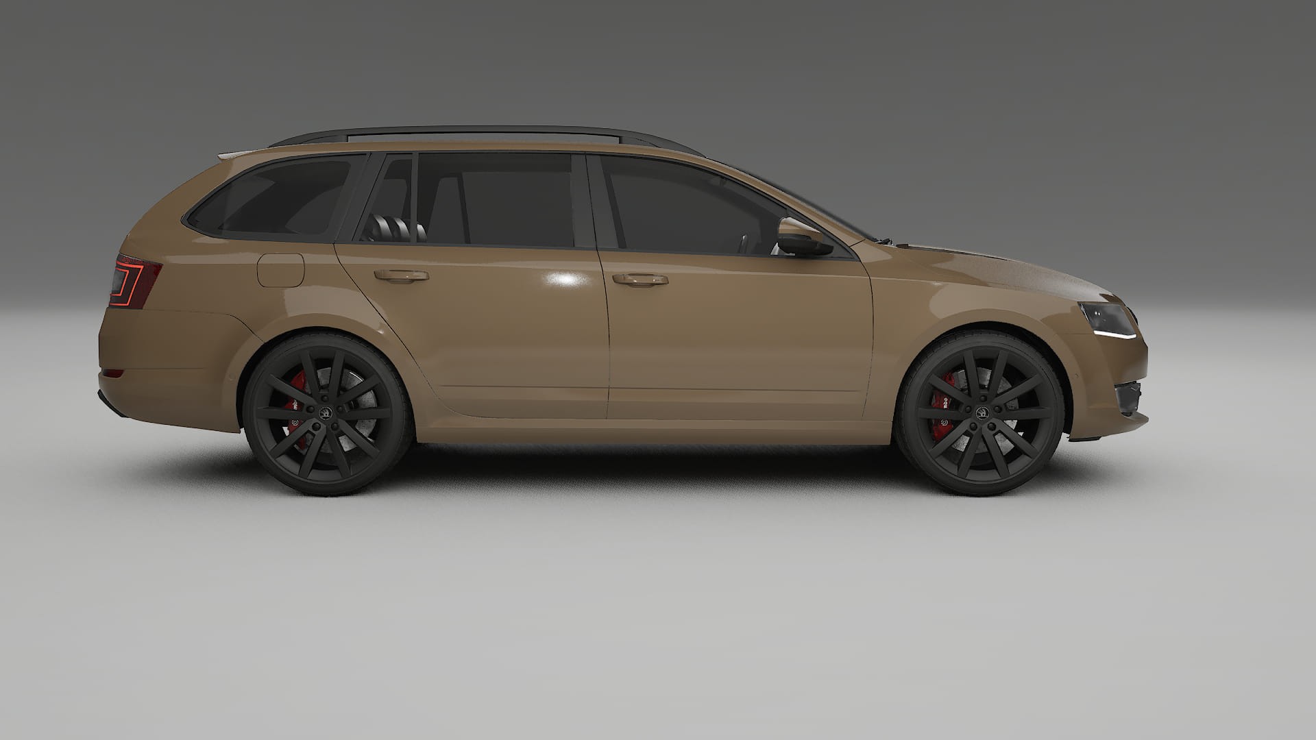 Škoda Octavia combi 5E Film de Protecție pentru Vopsea TPU | SAHARA PPF cu Schimbare de Culoare – Kit Complet Predecupat