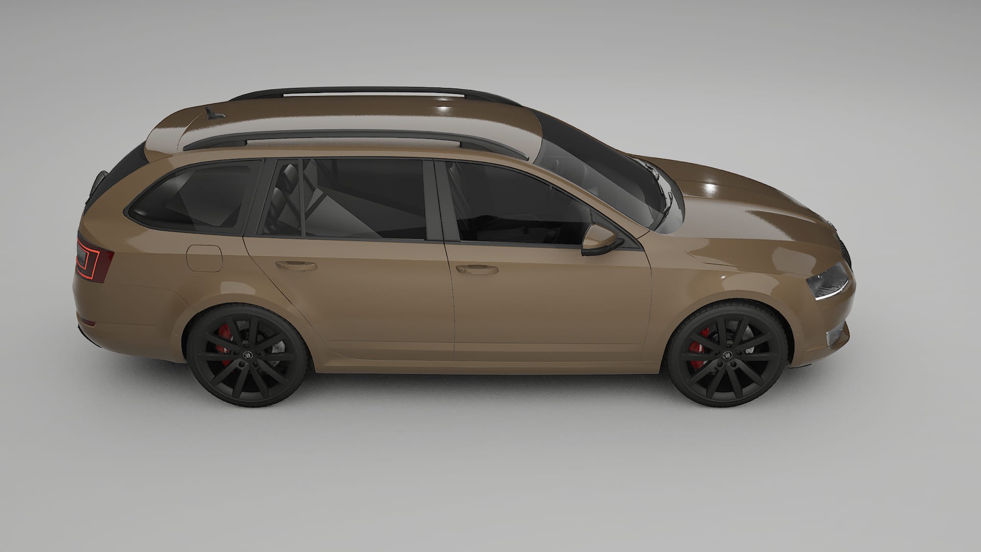 Škoda Octavia combi 5E Film de Protecție pentru Vopsea TPU | SAHARA PPF cu Schimbare de Culoare – Kit Complet Predecupat