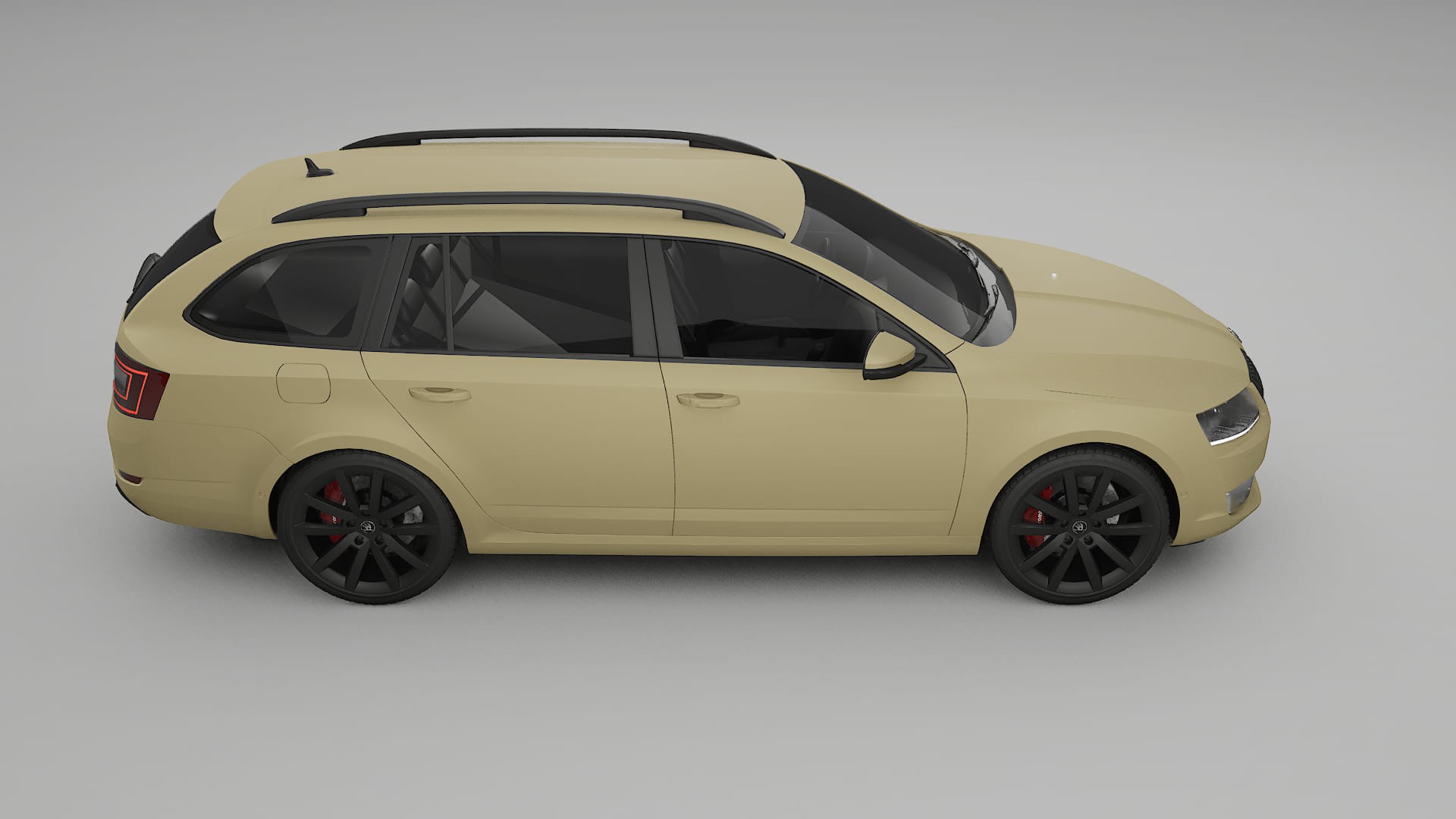 Škoda Octavia combi 5E Film de Protecție pentru Vopsea TPU | SAND PPF cu Schimbare de Culoare – Kit Complet Predecupat