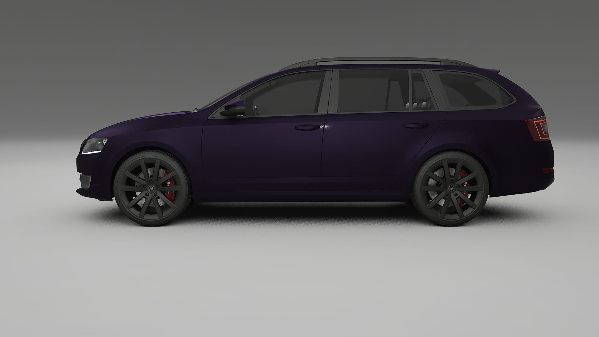 Škoda Octavia combi 5E Film de Protecție pentru Vopsea TPU | VIOLET PPF cu Schimbare de Culoare – Kit Complet Predecupat