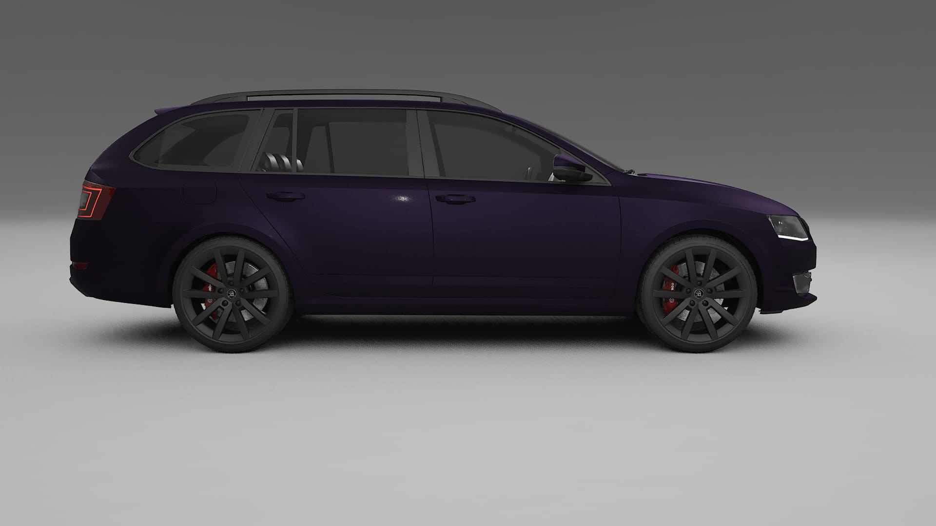 Škoda Octavia combi 5E Film de Protecție pentru Vopsea TPU | VIOLET PPF cu Schimbare de Culoare – Kit Complet Predecupat