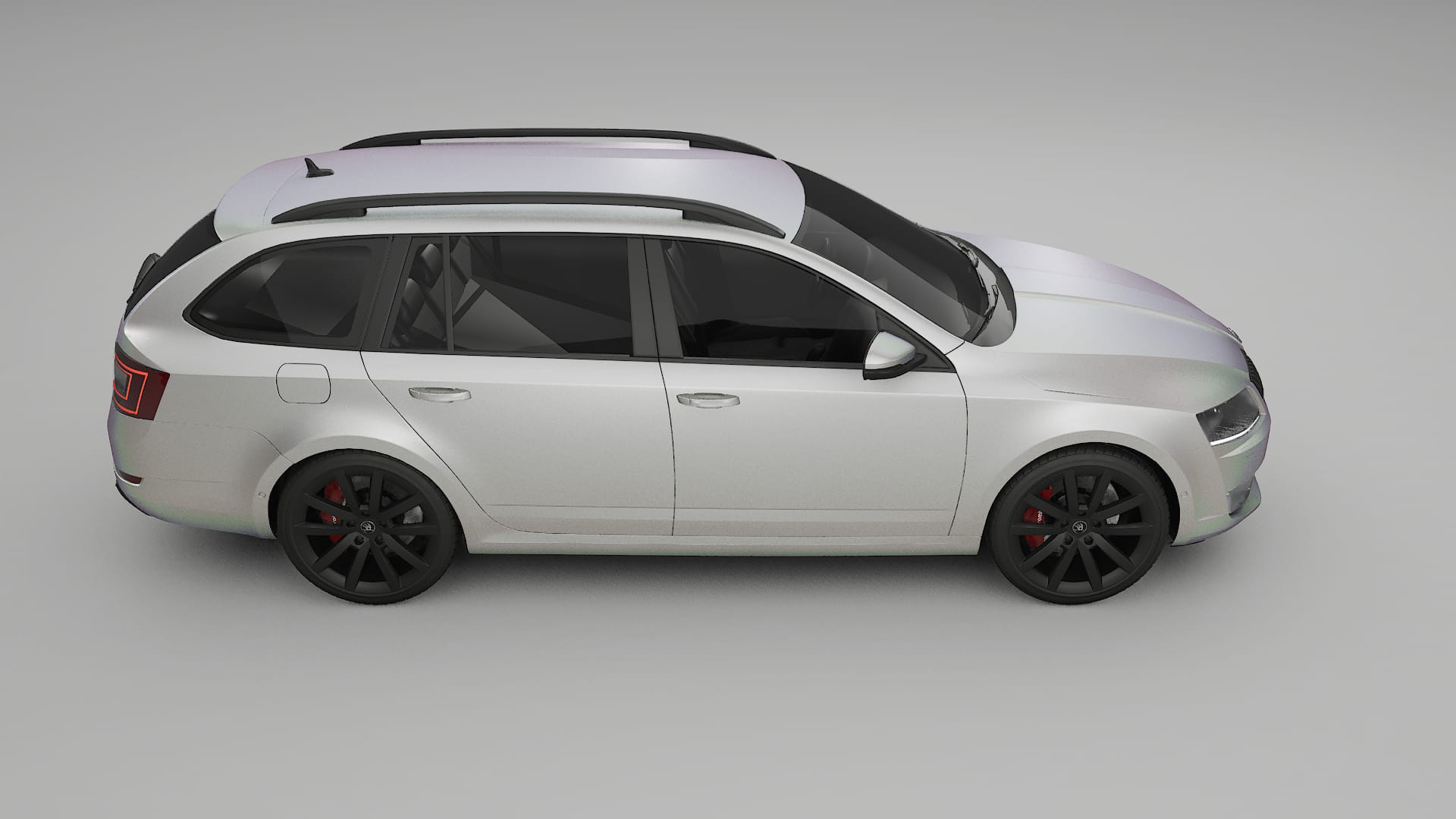 Škoda Octavia combi 5E Film de Protecție pentru Vopsea TPU | NEBULA PPF cu Schimbare de Culoare – Kit Complet Predecupat